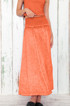 Maxime Skirt - Women's Breezy Linen Skirt - Spritz