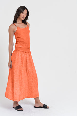 Maxime Skirt - Women's Breezy Linen Skirt - Spritz
