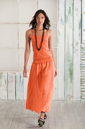 Maxime Skirt - Women's Breezy Linen Skirt - Spritz