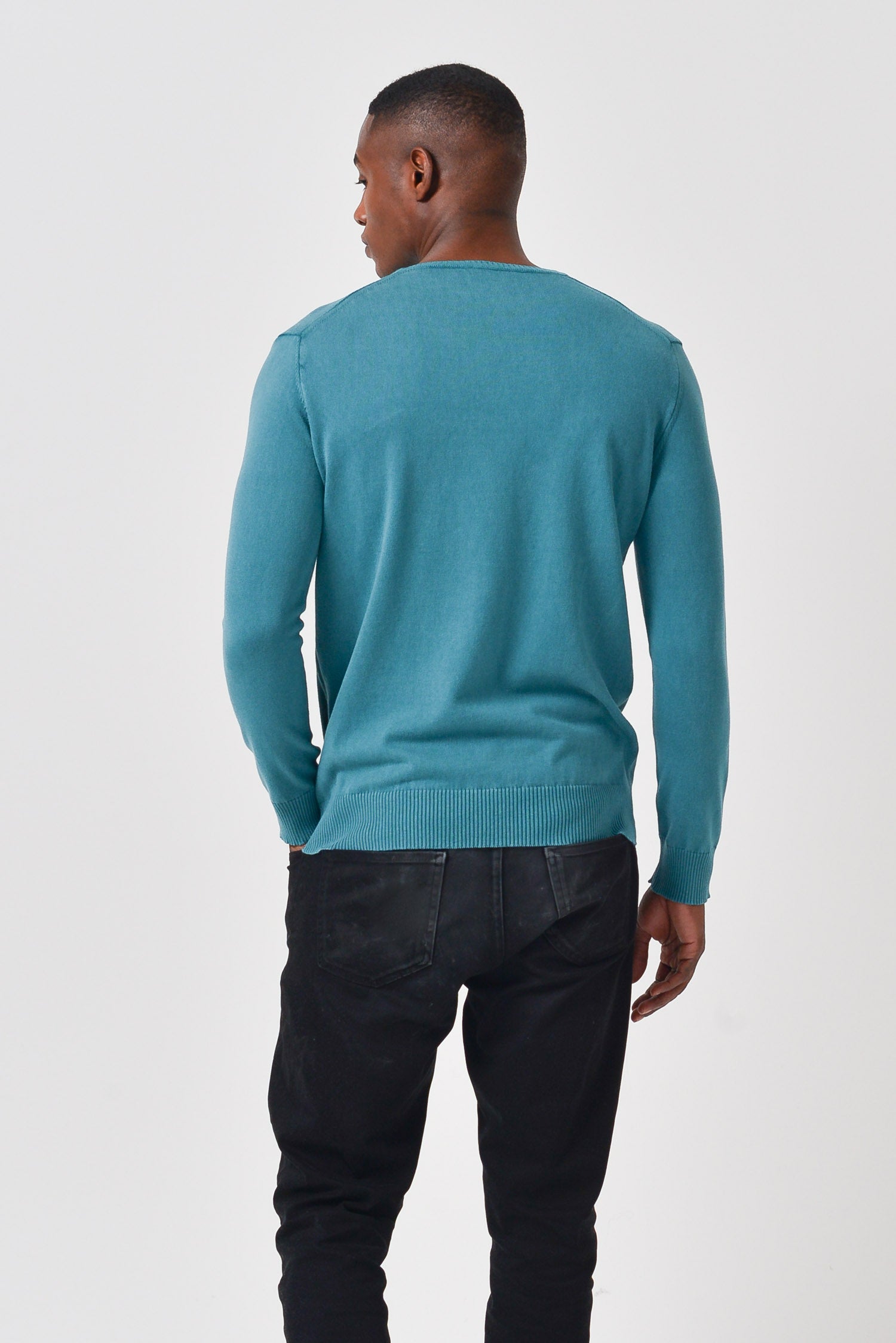 Indren Iced - V-Neck Sweater - Holly