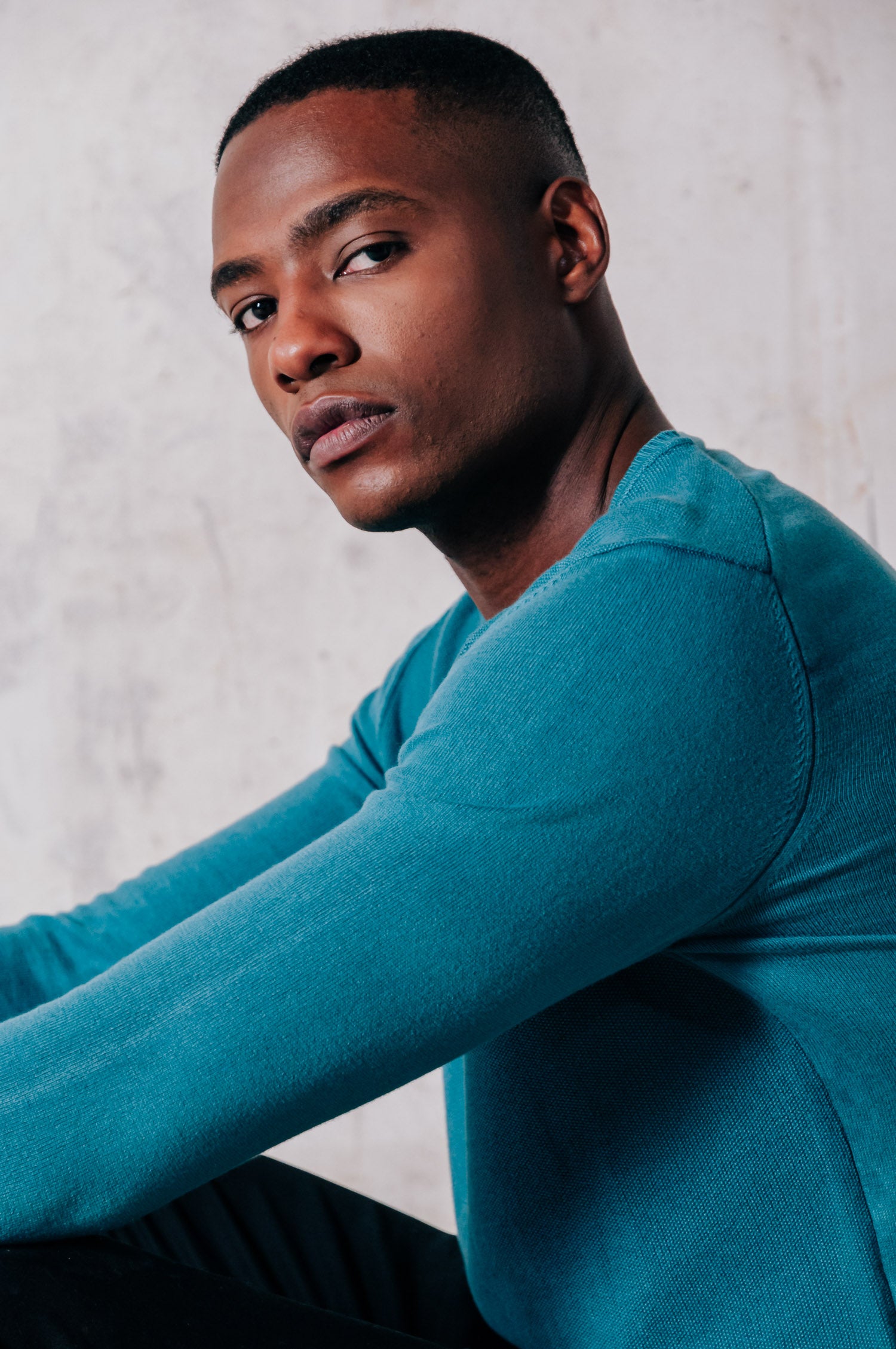 Indren Iced - V-Neck Sweater - Holly