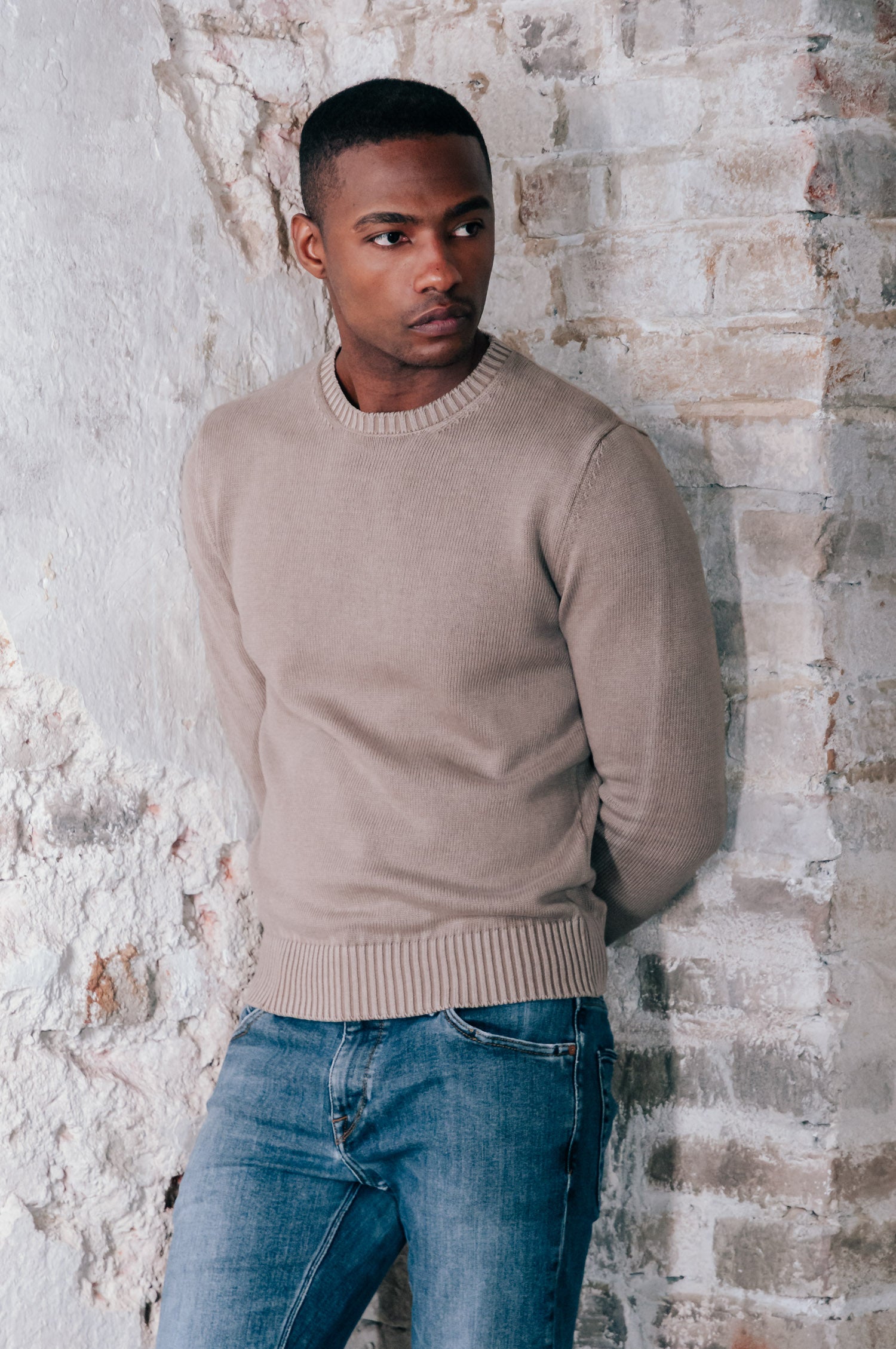 Felik Iced - Crewneck Sweater - Harbor