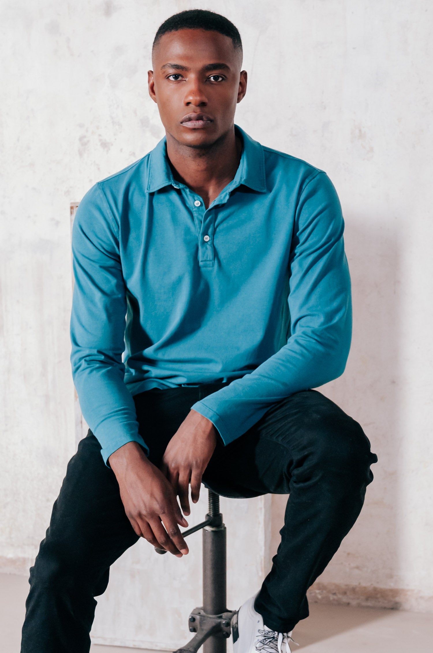 Como Solid Polo Shirt - Holly