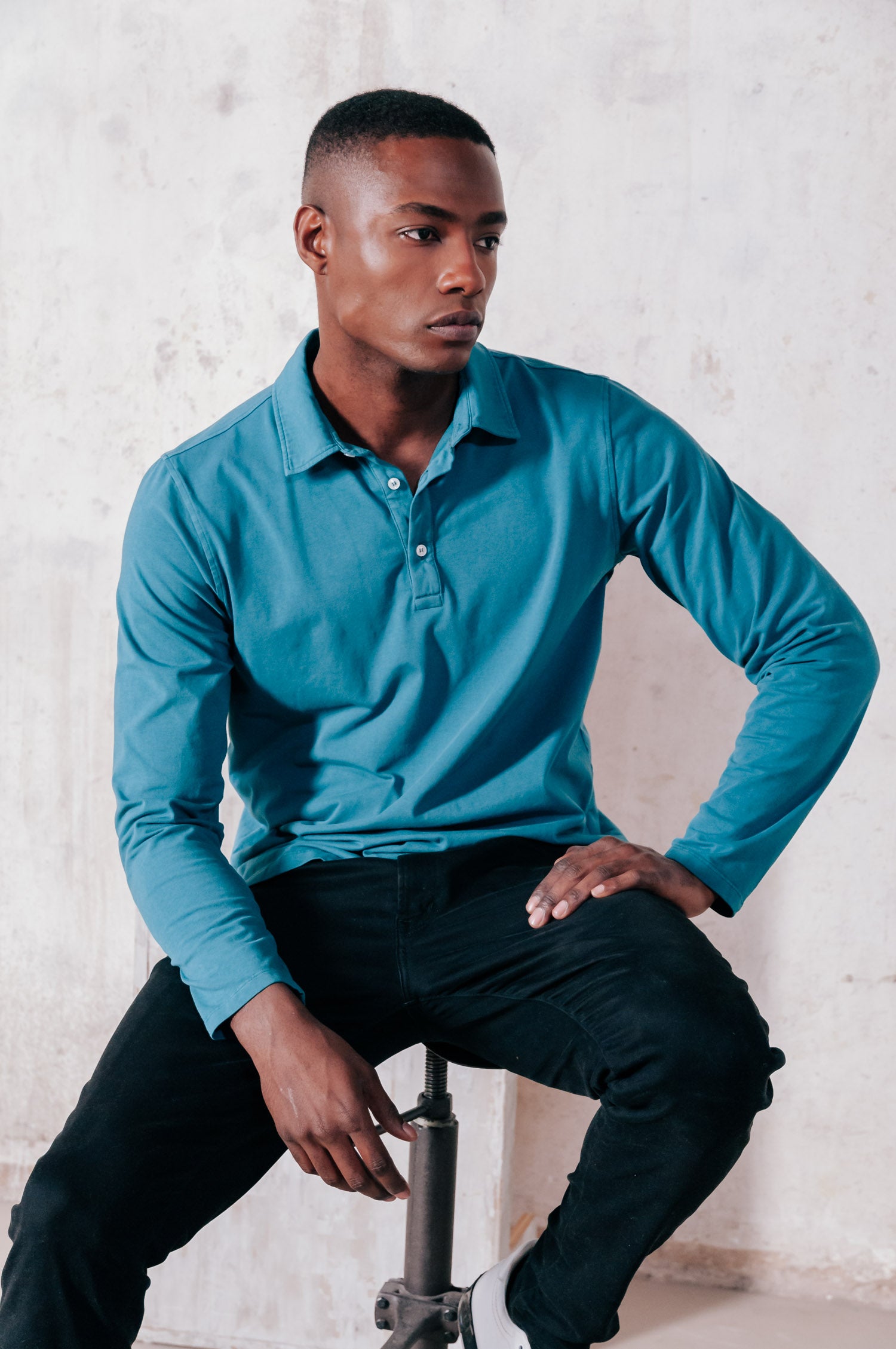 Como Solid Polo Shirt - Holly