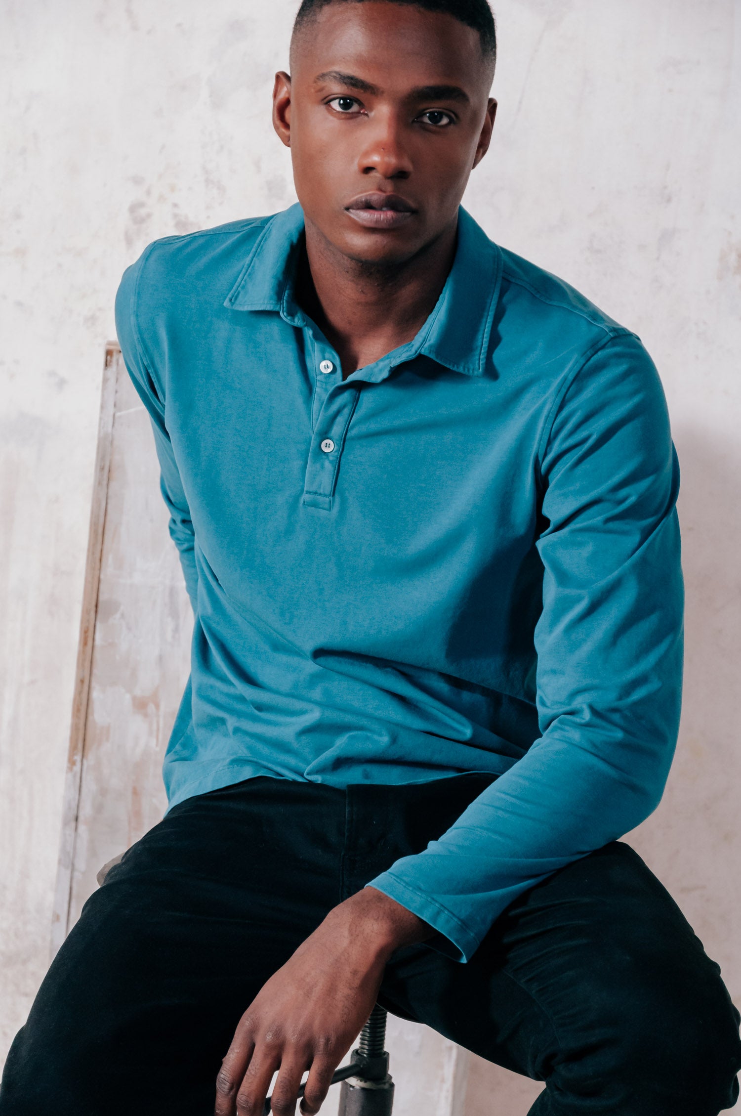 Como Solid Polo Shirt - Holly