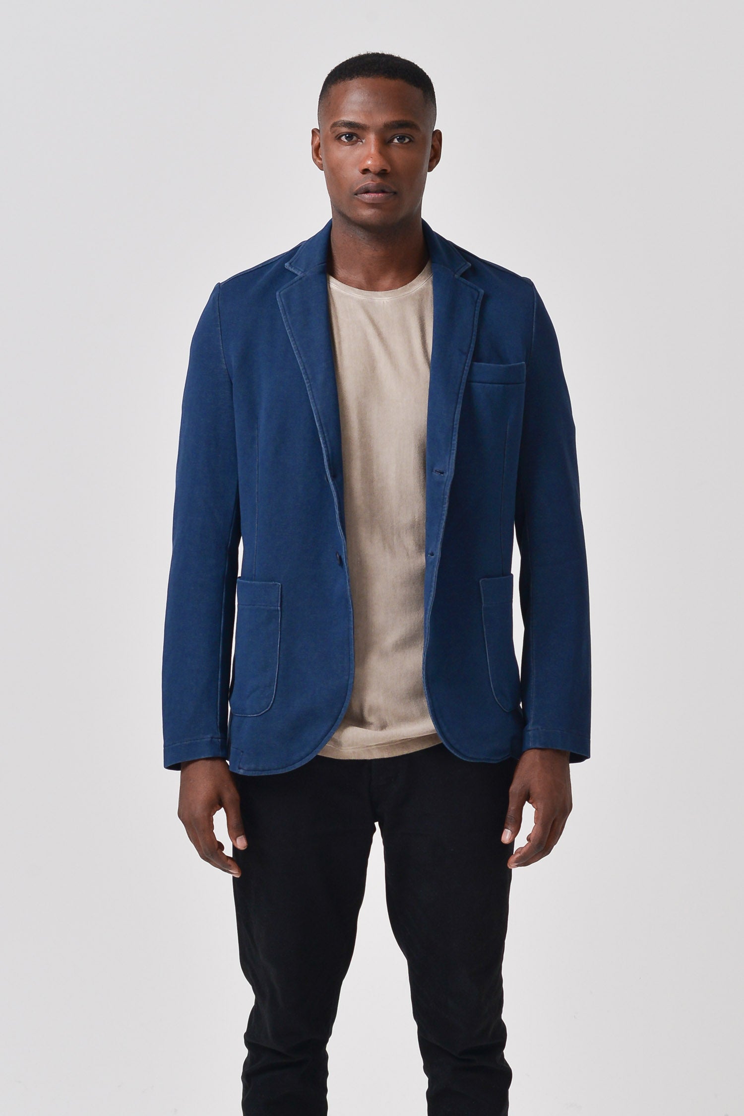 Riva Blazer Solid - Navy