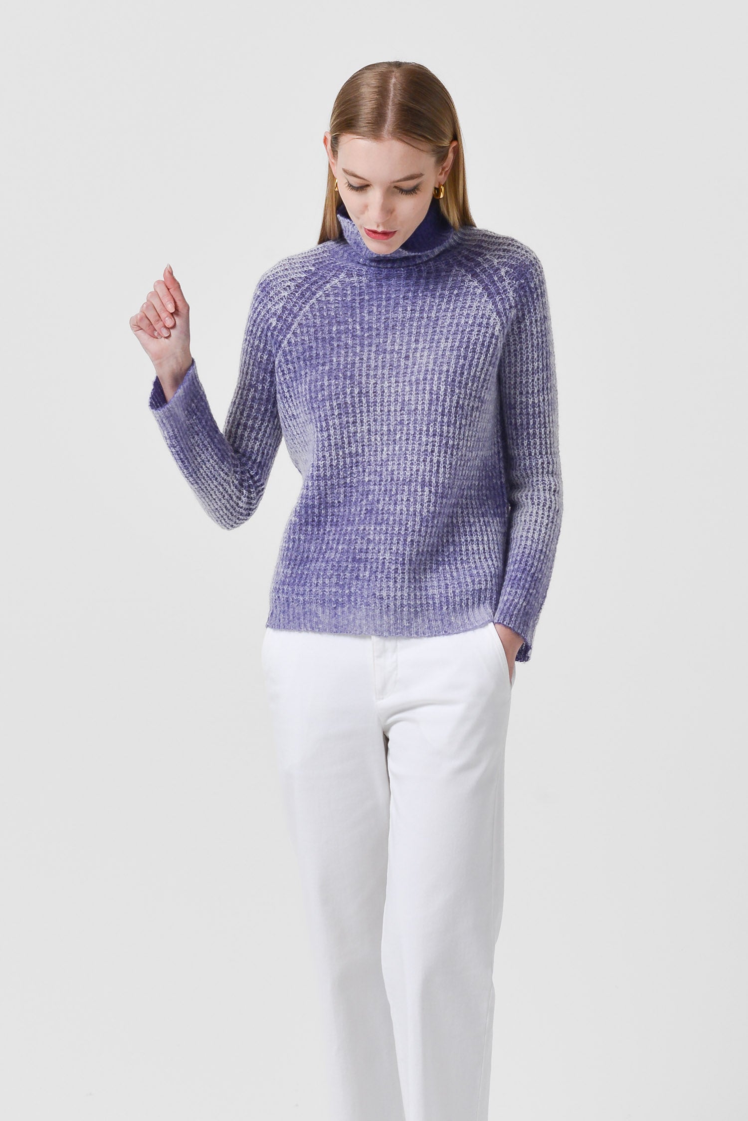 Callan Frost Art Sweater - Viola