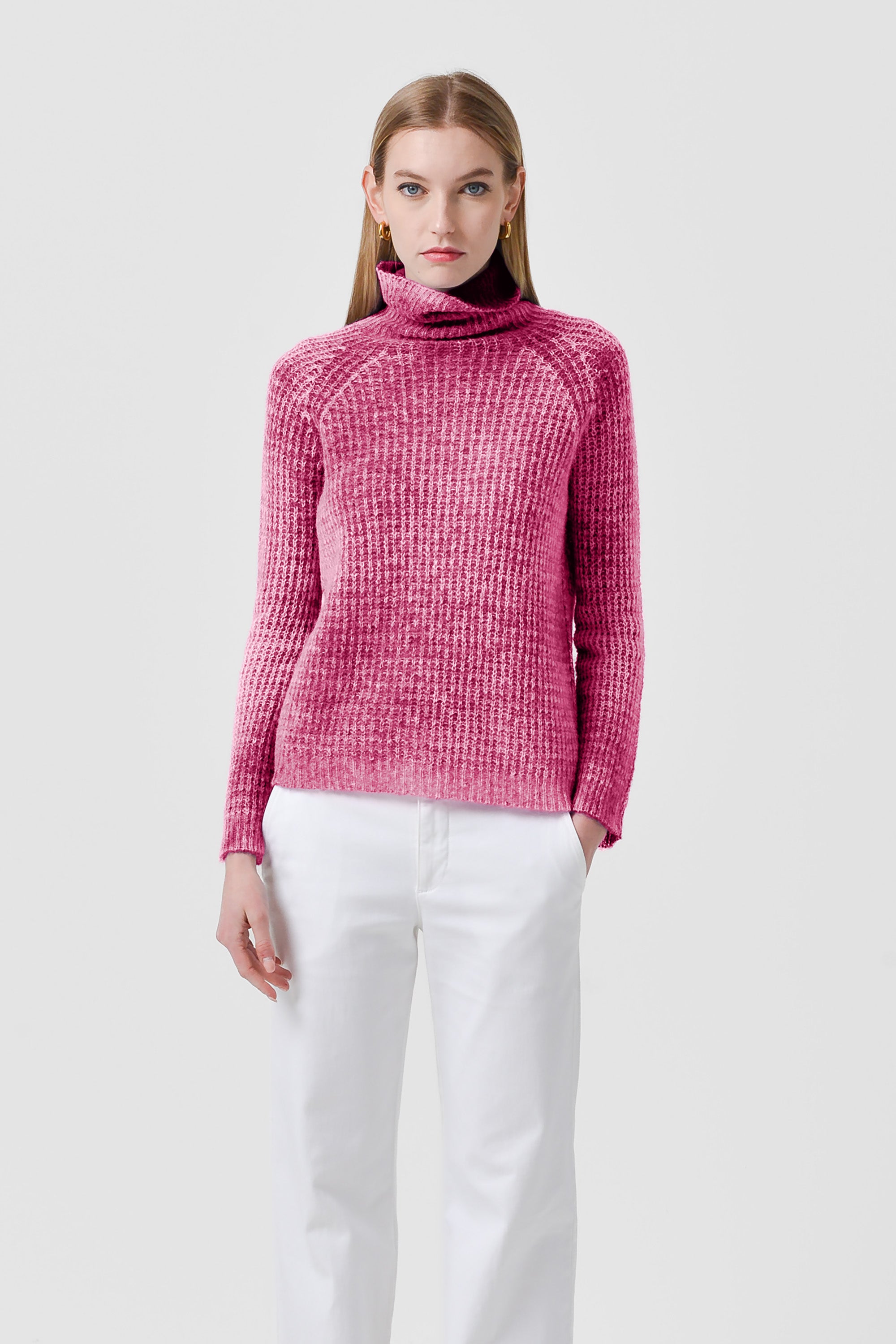 Callan Frost Art Sweater - Fuxia