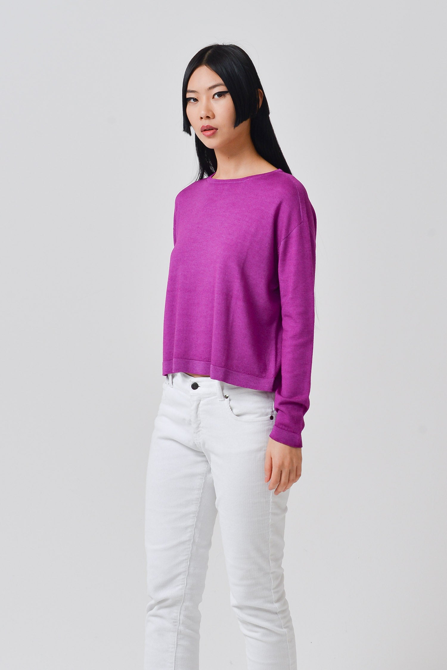 Kathy Crewneck Sweater - Sangria