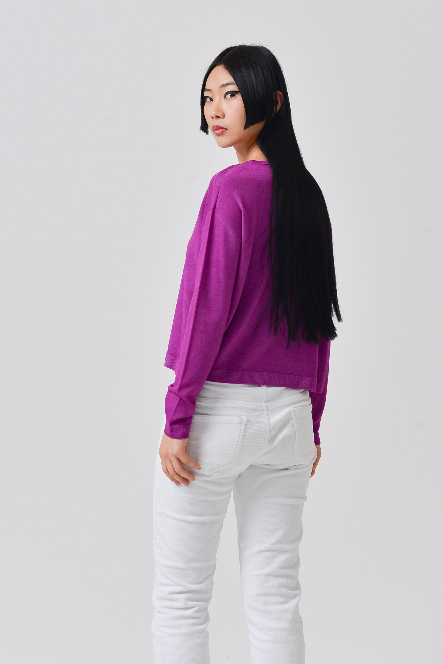 Kathy Crewneck Sweater - Sangria