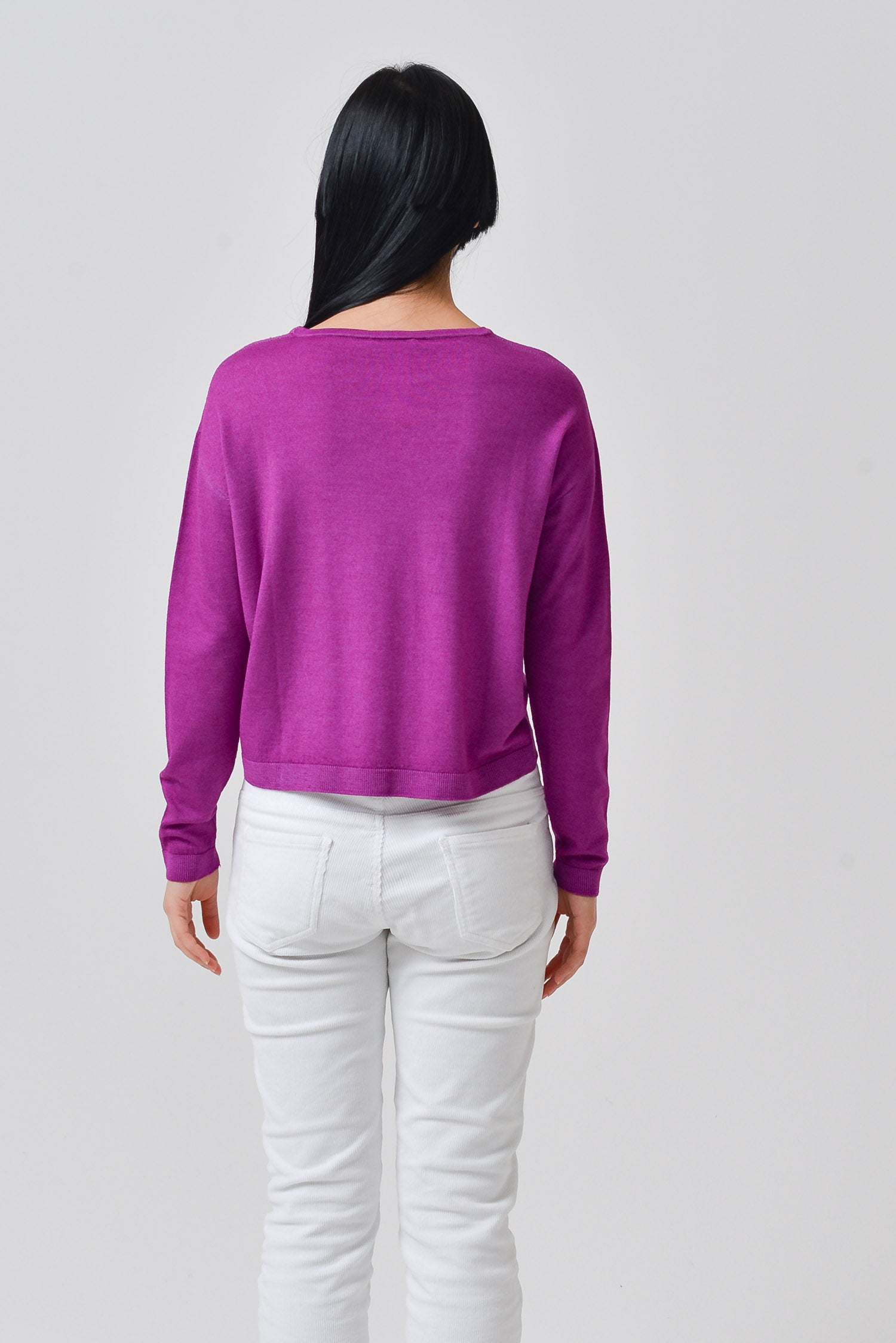 Kathy Crewneck Sweater - Sangria