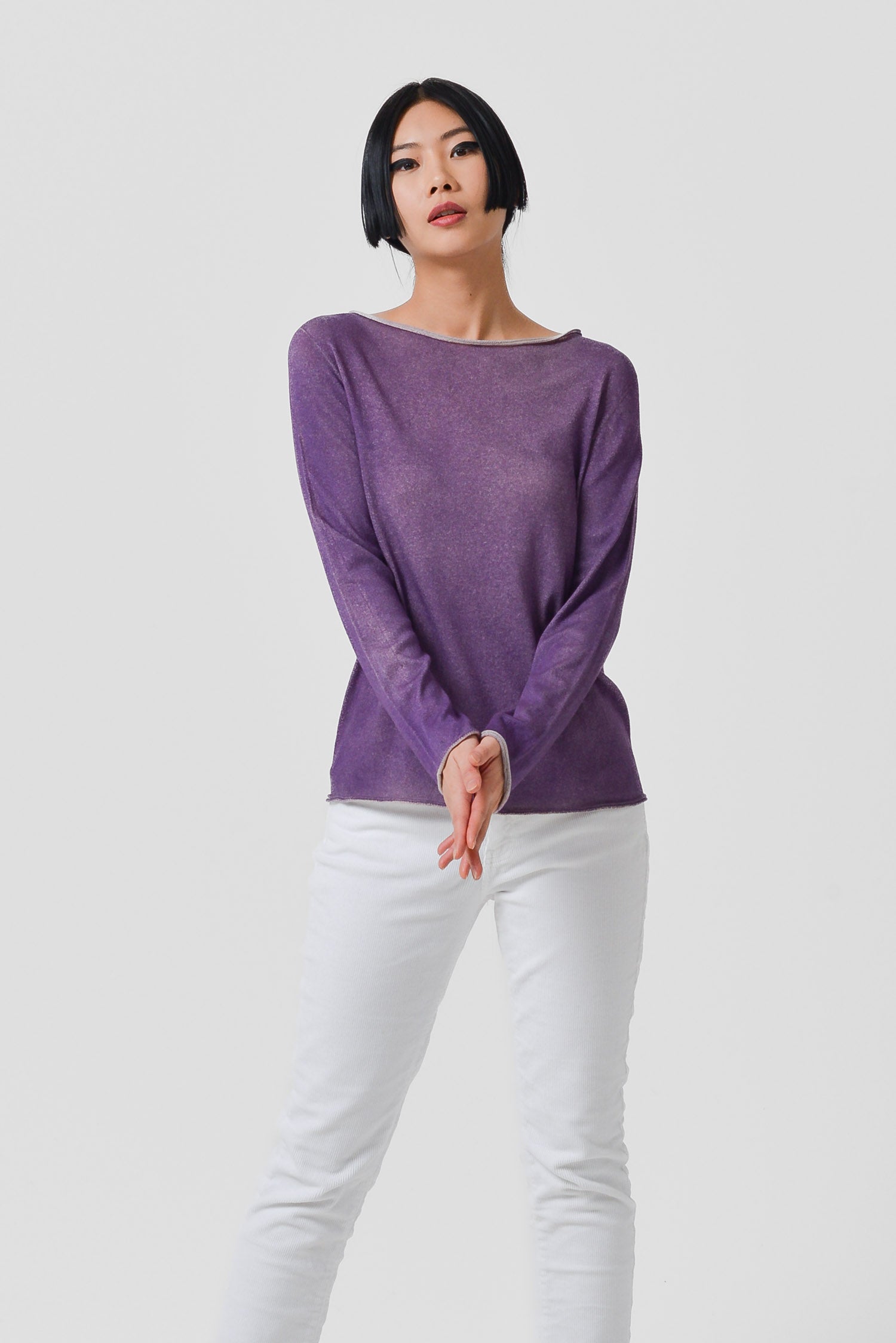 Maggie Jewel Crewneck Sweater - Quarz