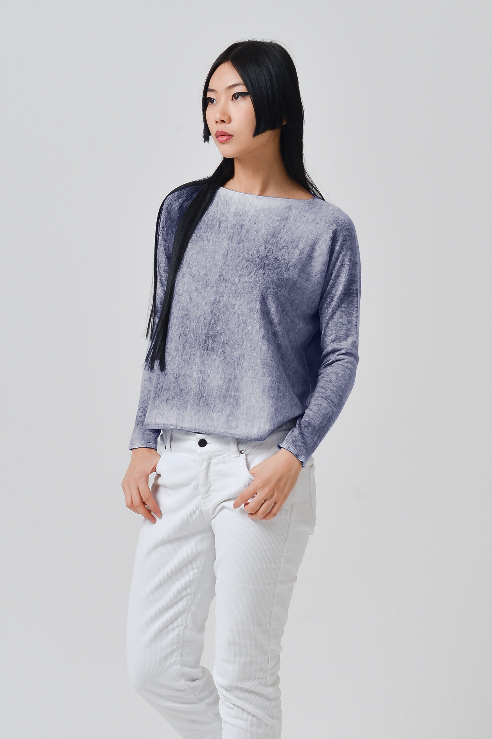 Kella Frost Art - Comfy Sweater - Navy