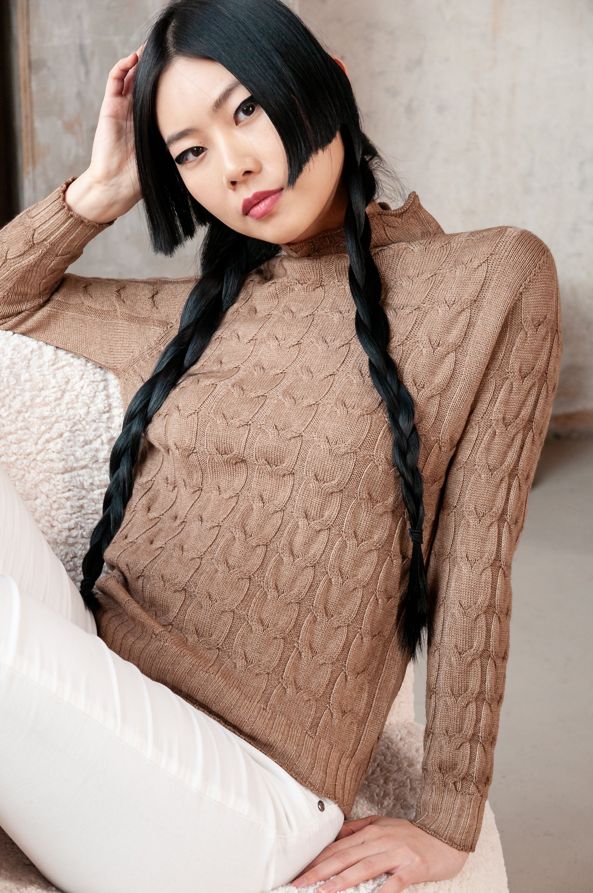 Sella Sweater - Wood