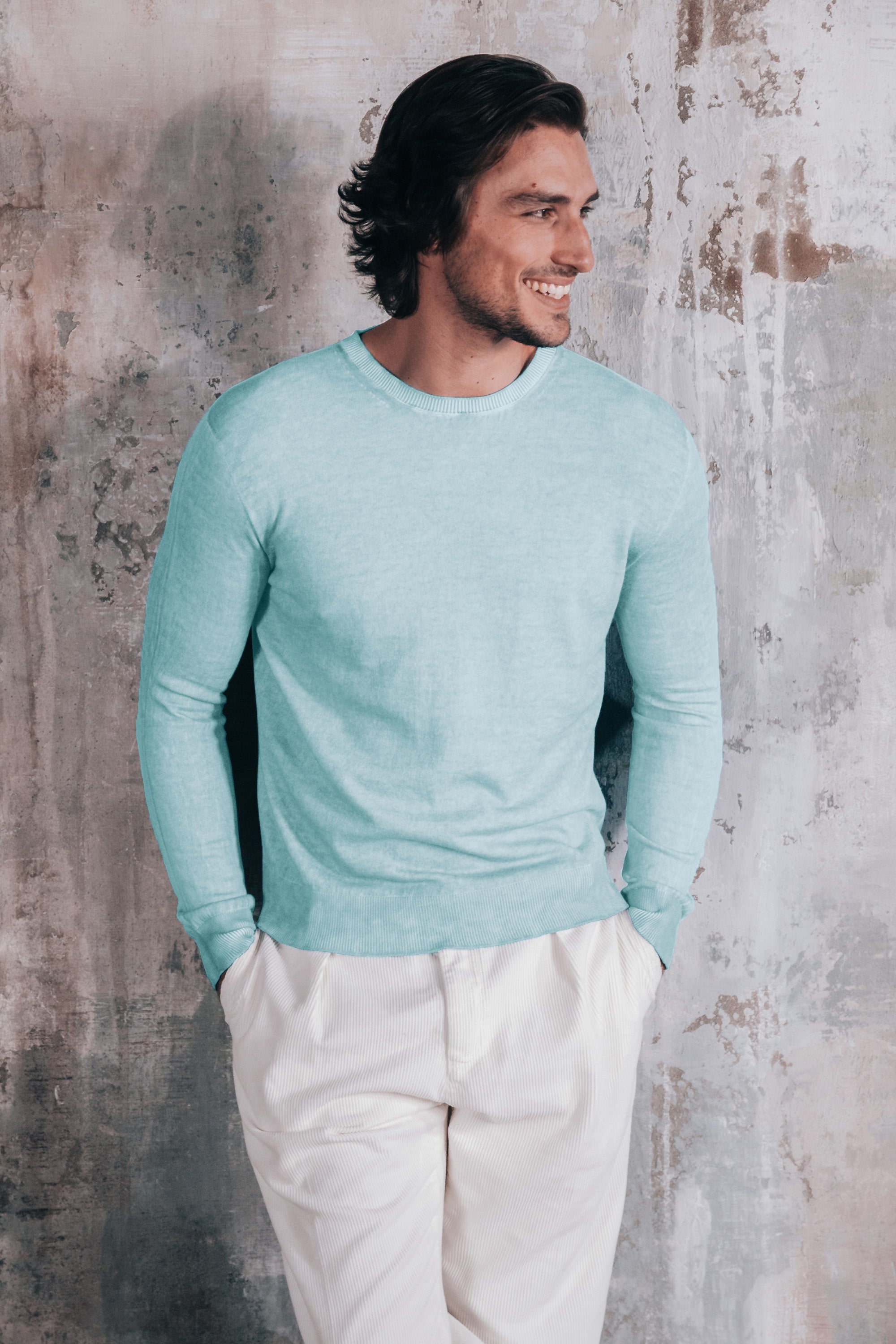 George Crew Knit - Barbados