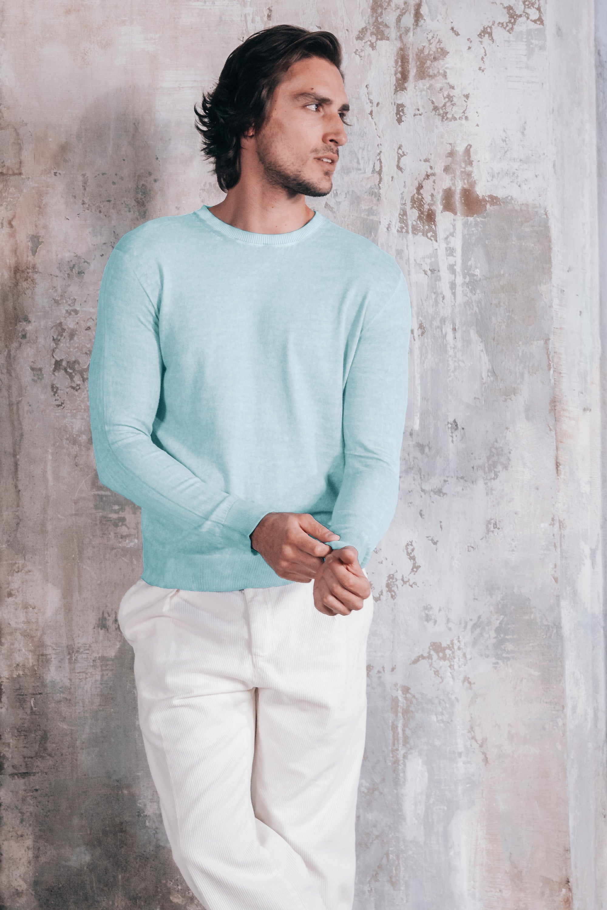 George Crew Knit - Barbados