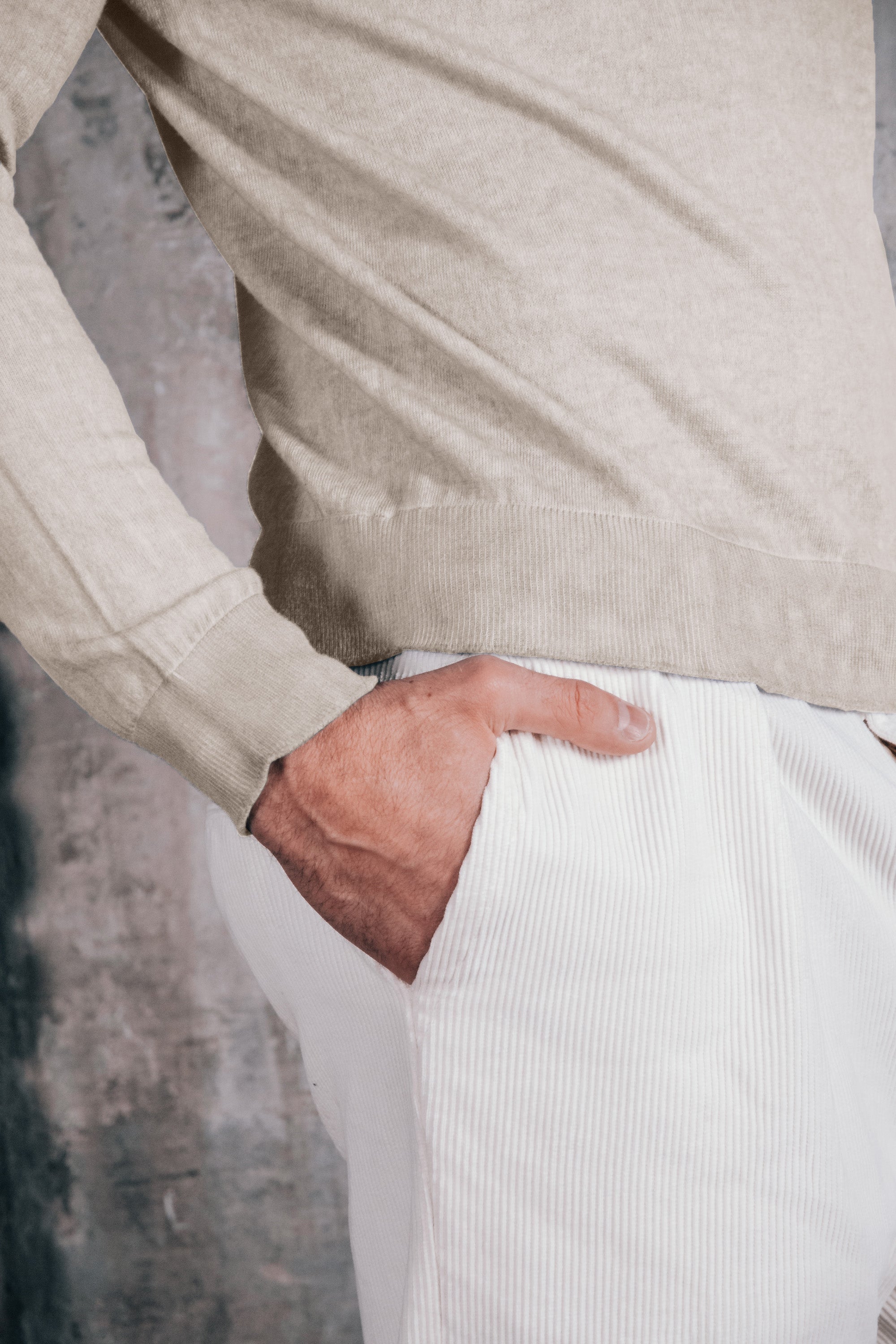 George Crew Knit - Canapa