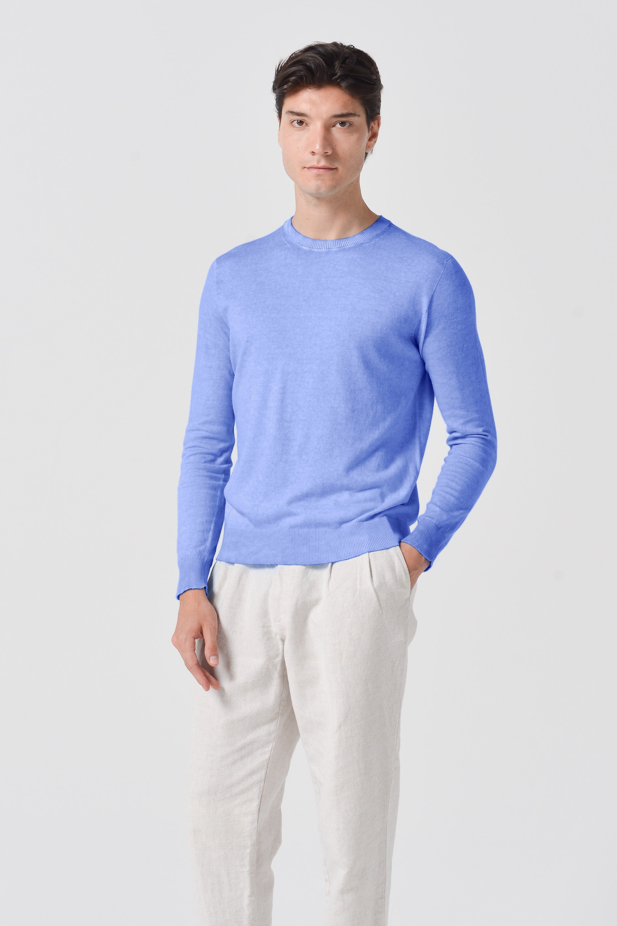 George Crew Knit - Bay