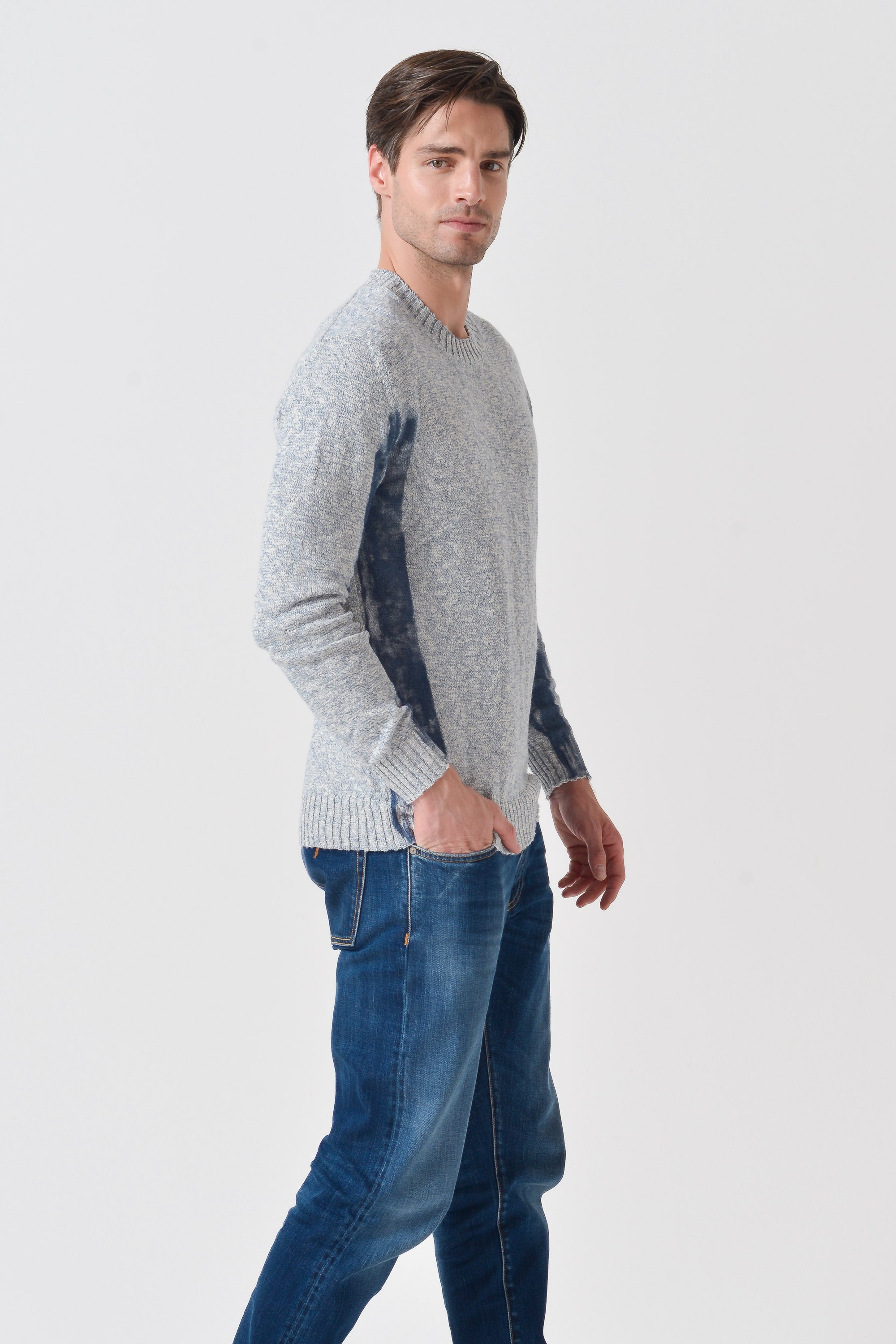 Shore Painted Knit - White