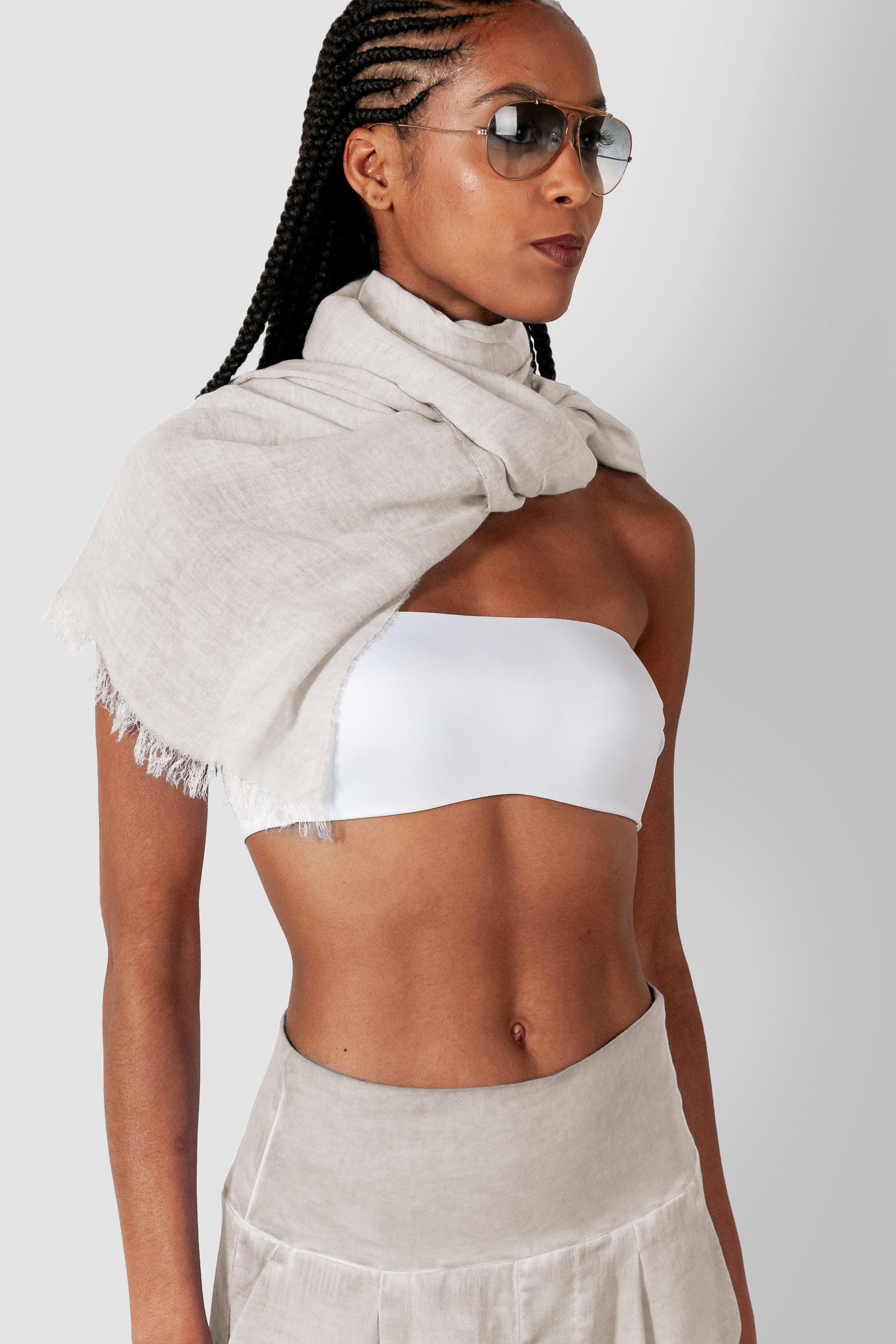 Piuma Scarf in Canapa