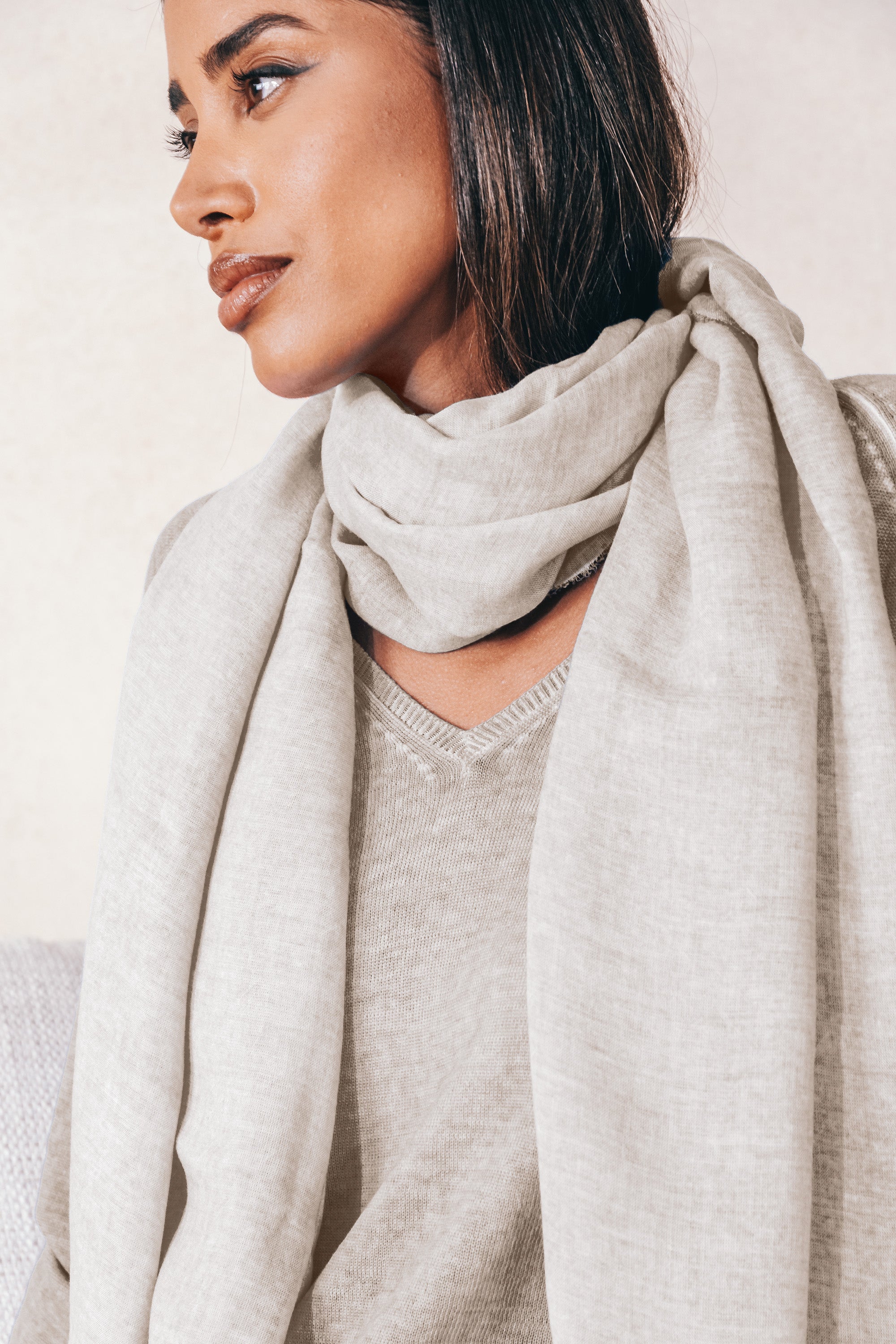 Piuma Scarf in Canapa