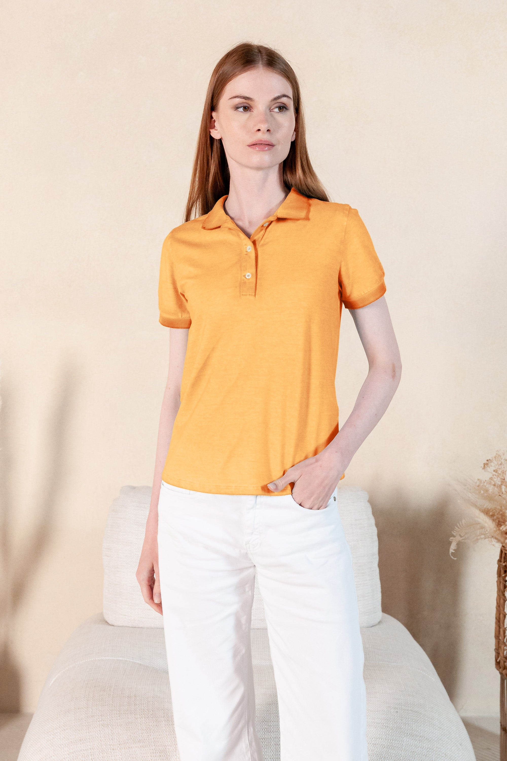 Ace Polo - Apricot
