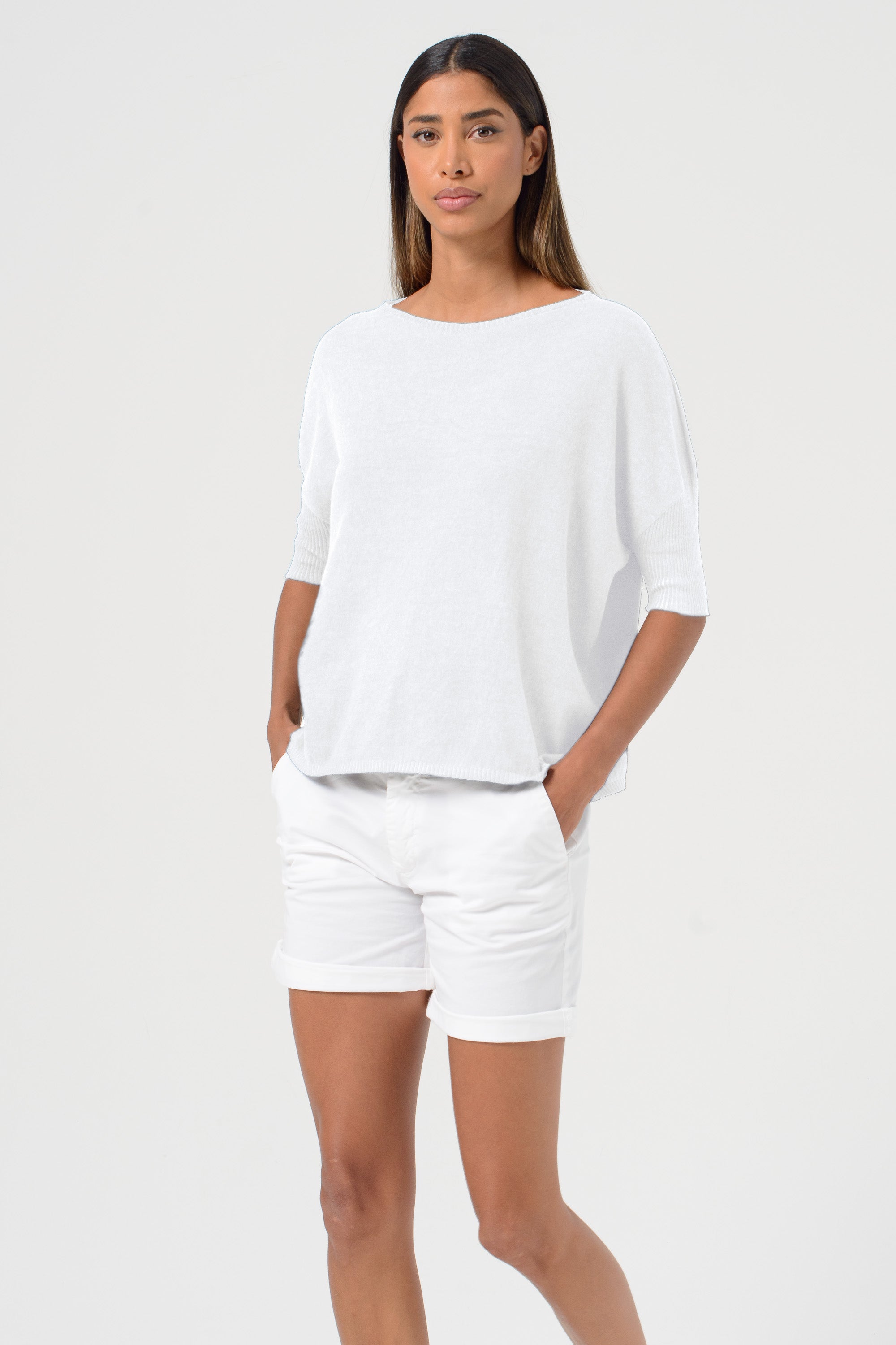 Catalina Knit - White