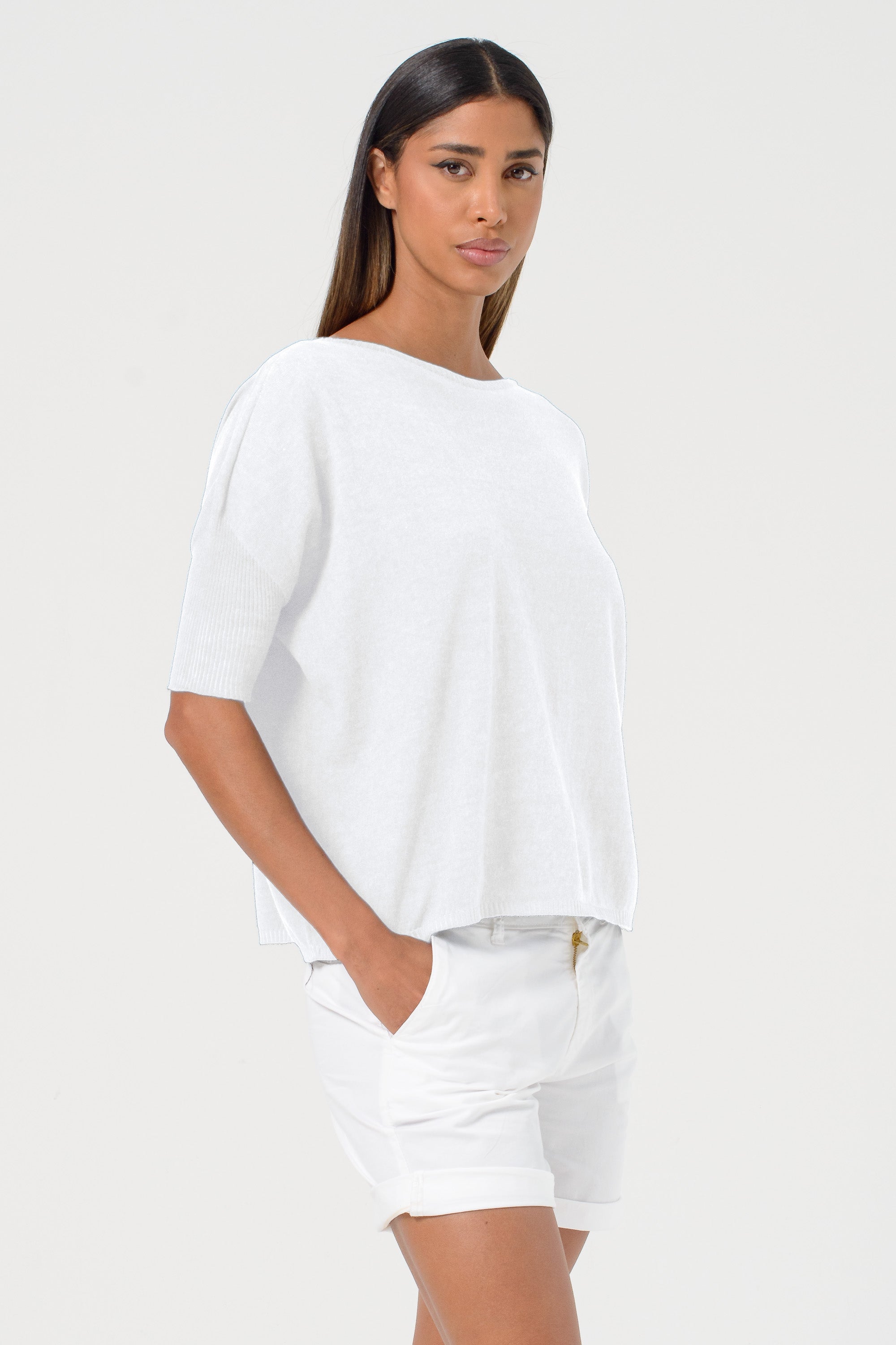 Catalina Knit - White