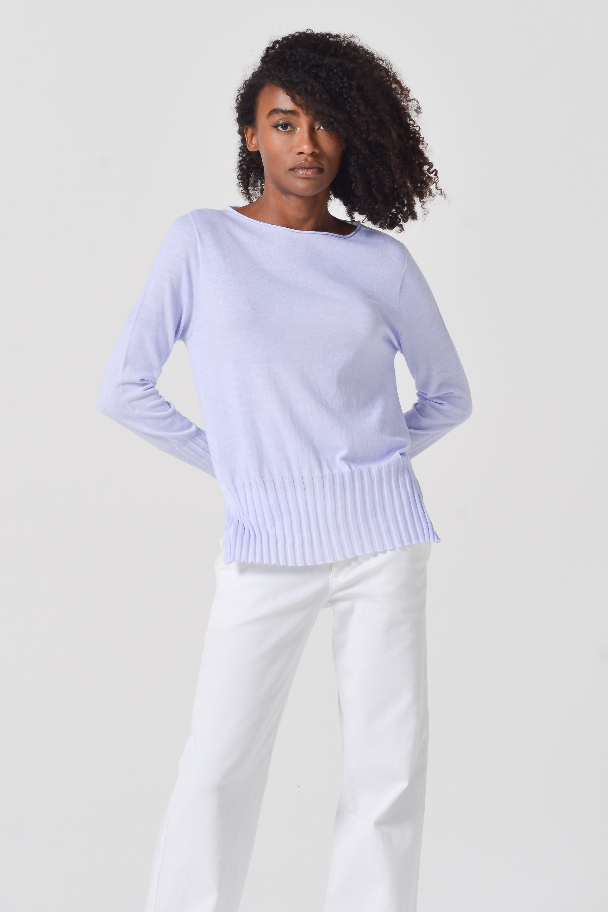 Monday Sweater - Lilac