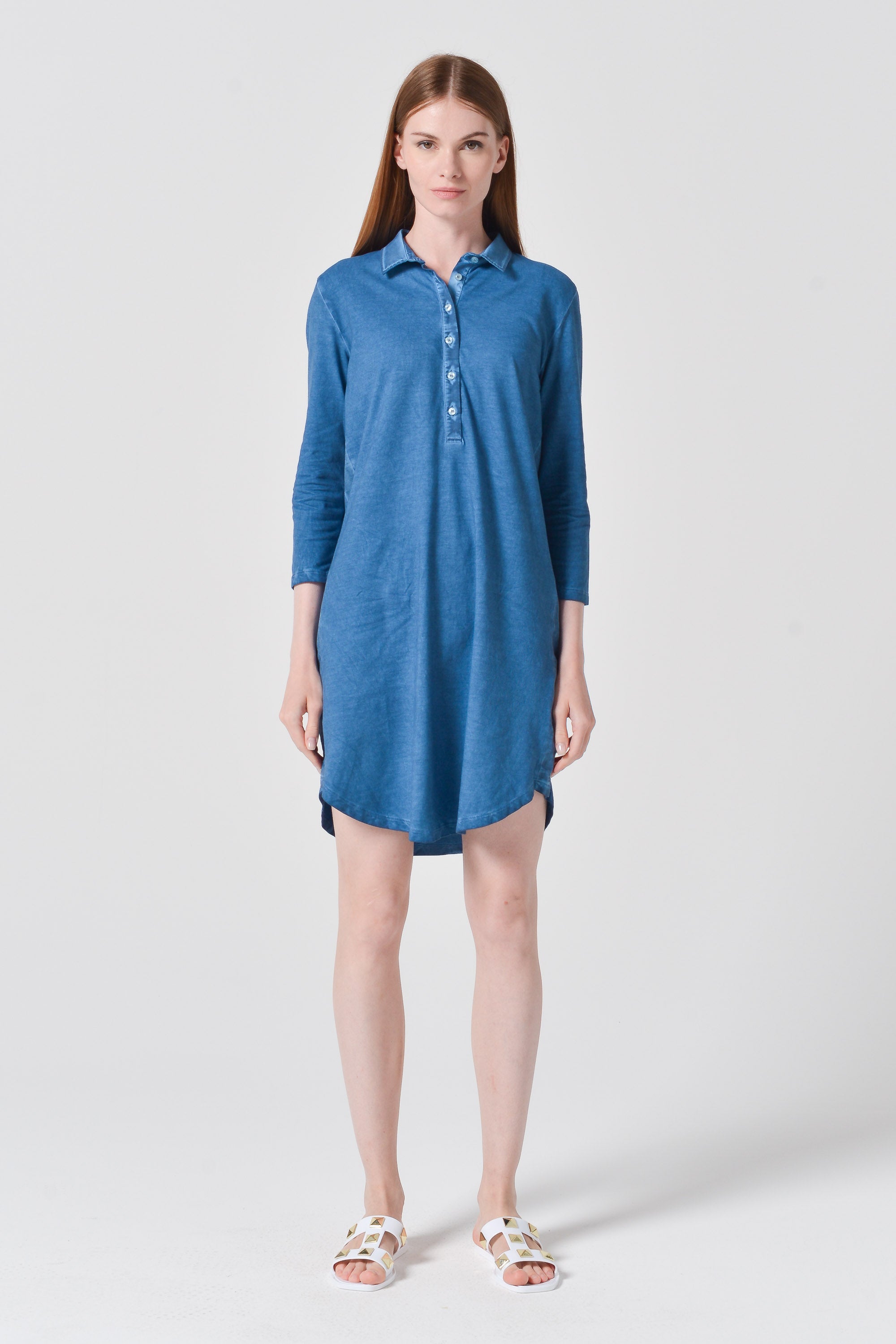 Court Polo Dress - Profondo