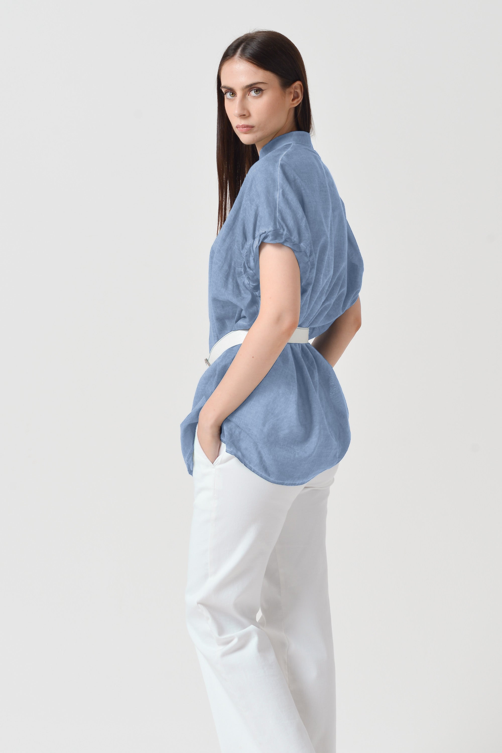 Isabela Voile Kaftan - Polar