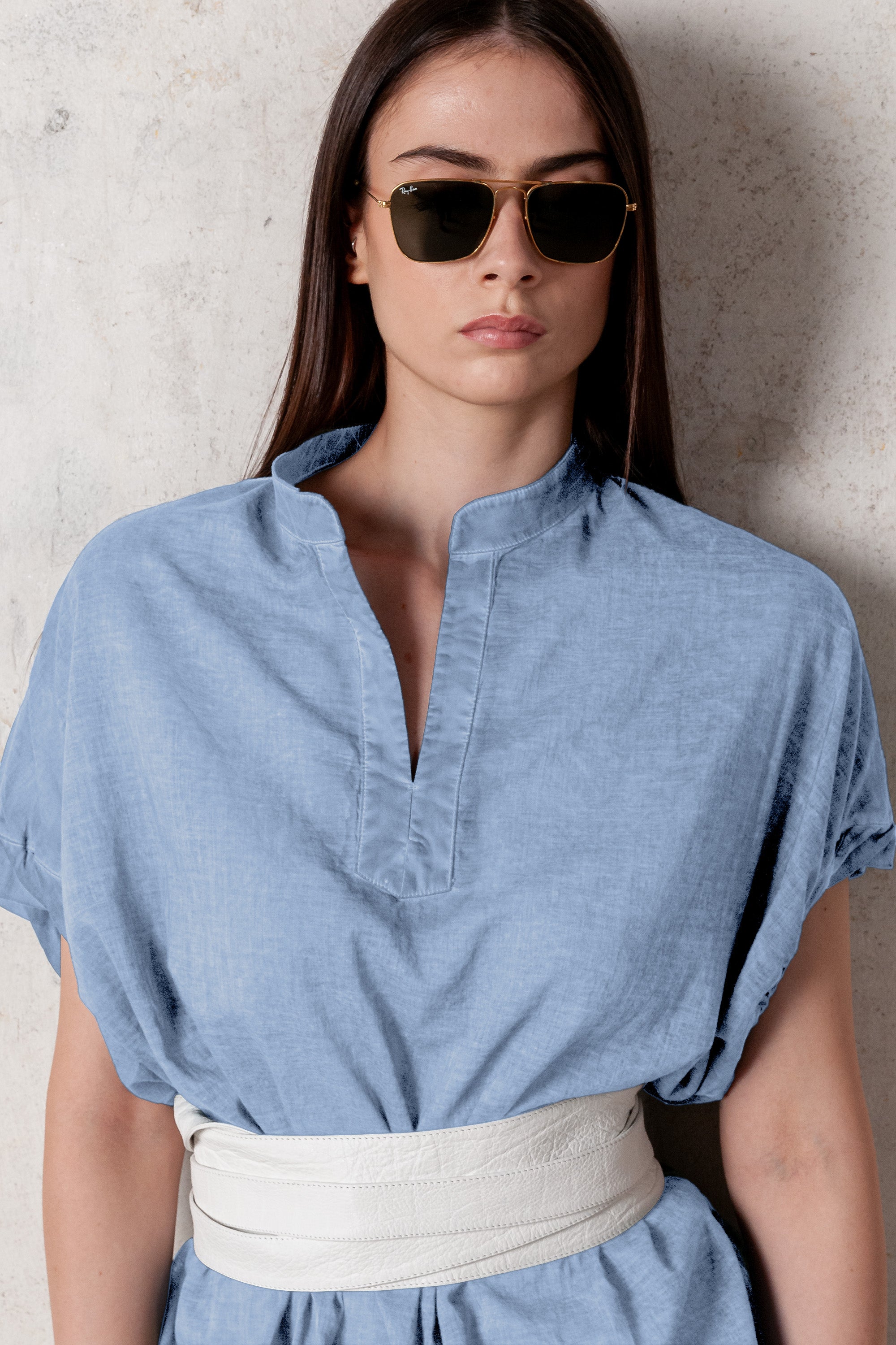 Isabela Voile Kaftan - Polar