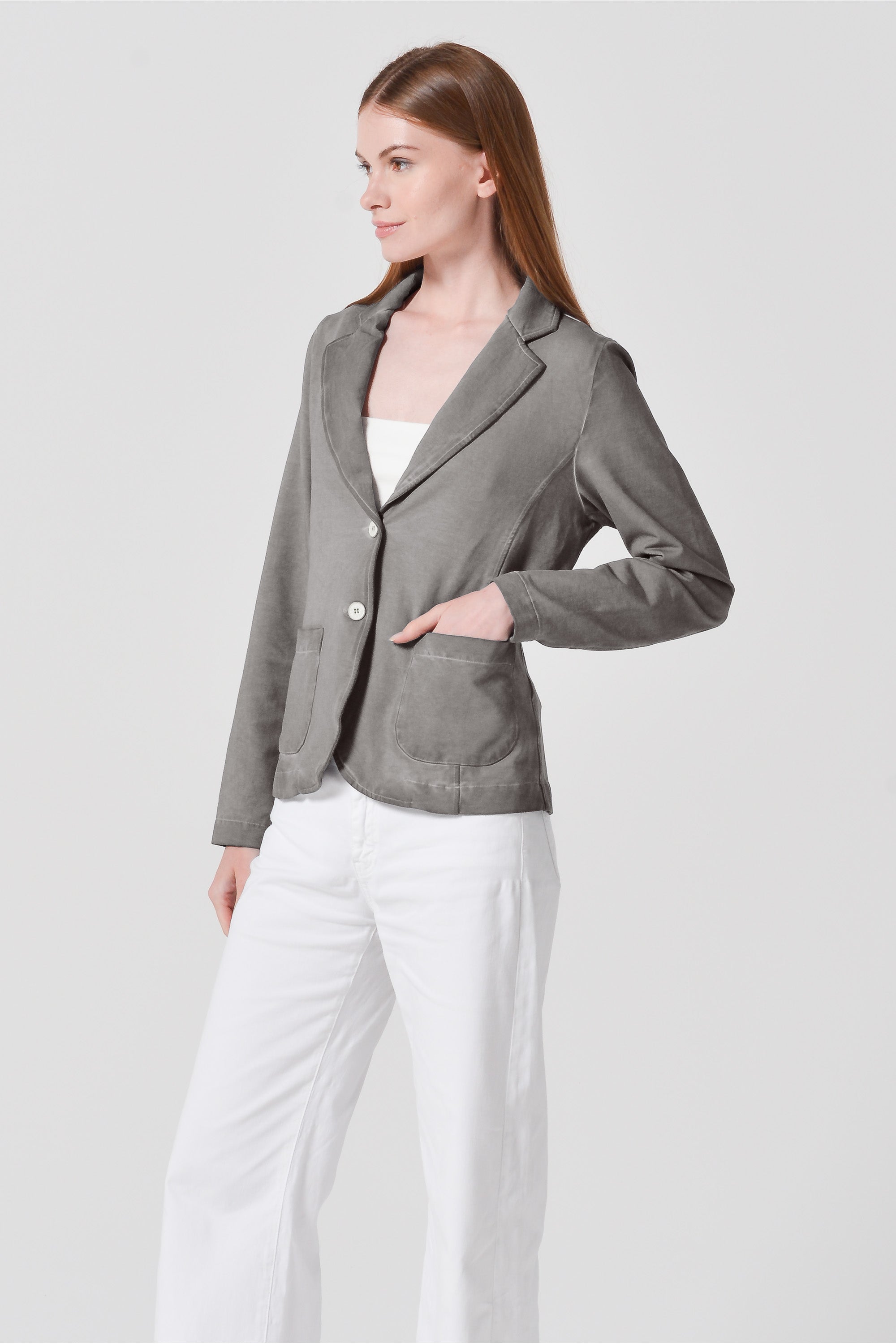 Stresa Blazer - Steel