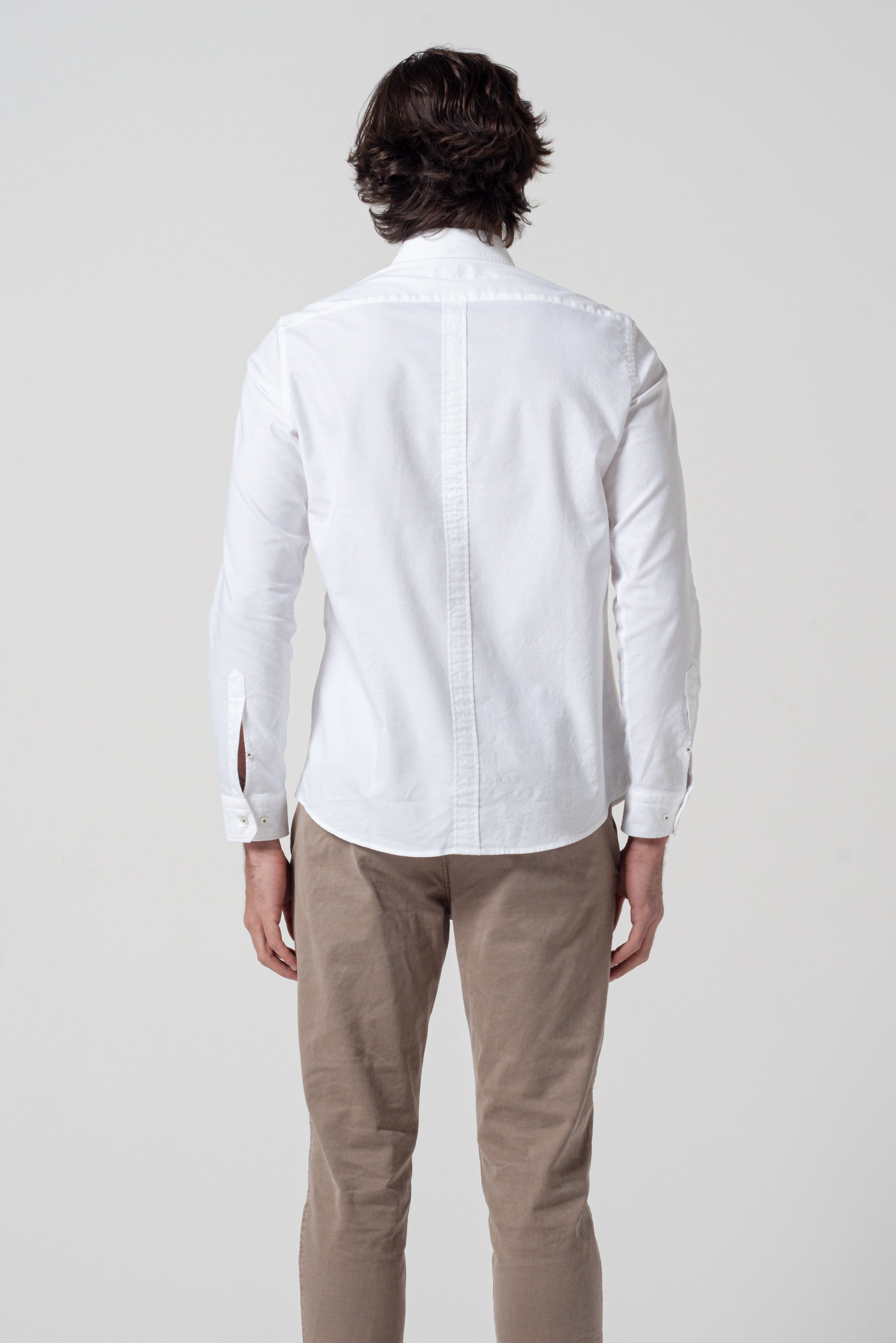 Button Down Oxford Shirt - White