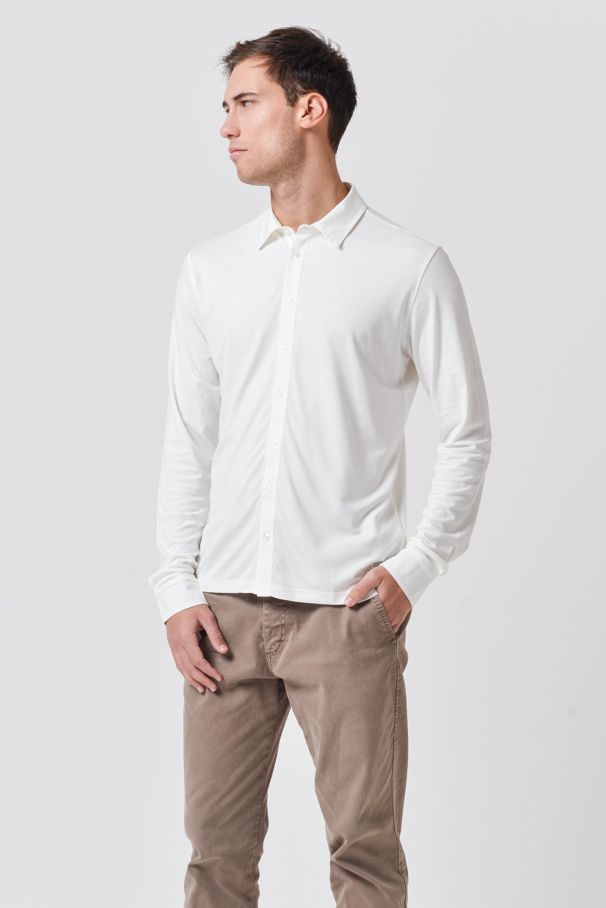 Scott Shirt Black Label - White