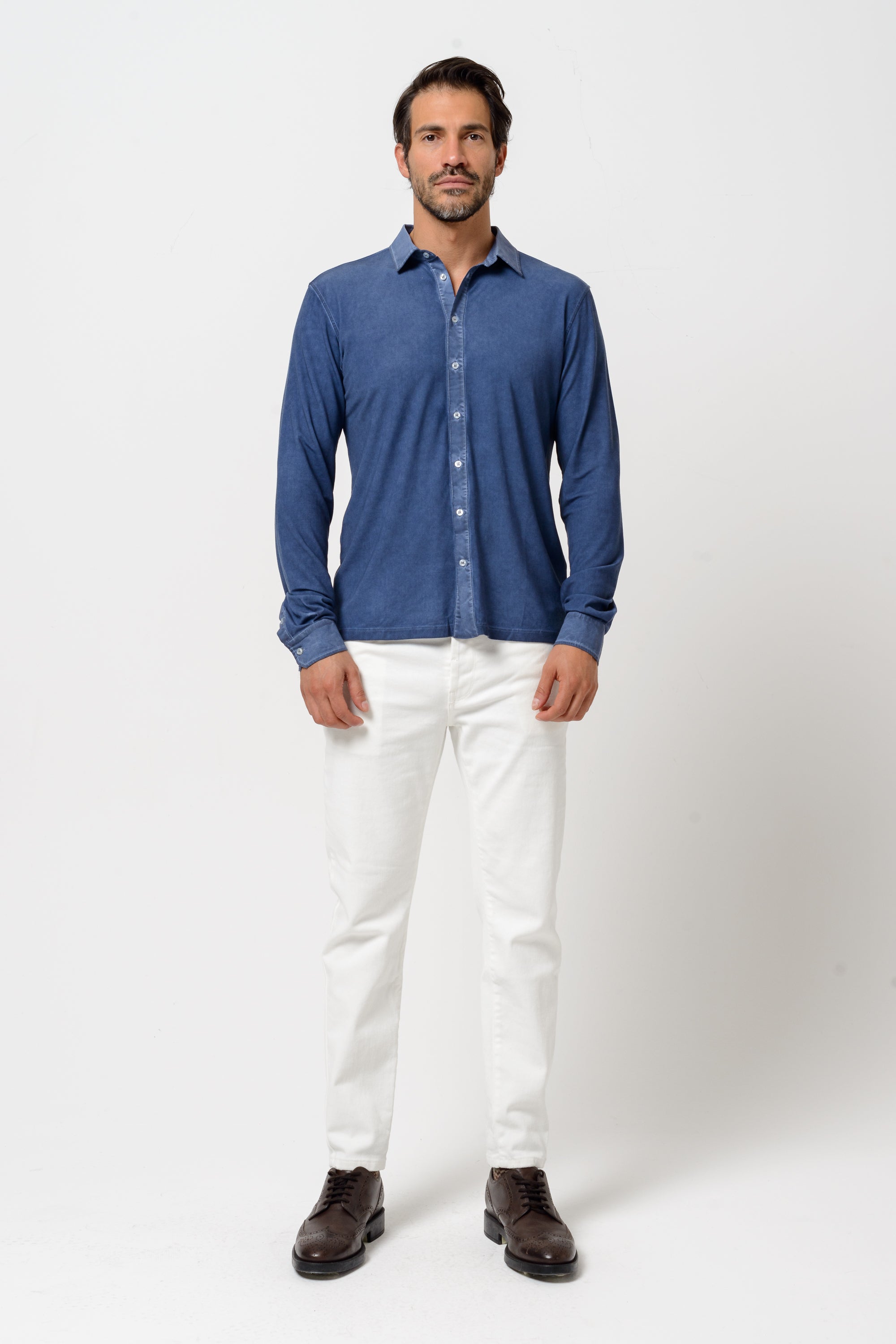 Scott Shirt Slim - Nautico