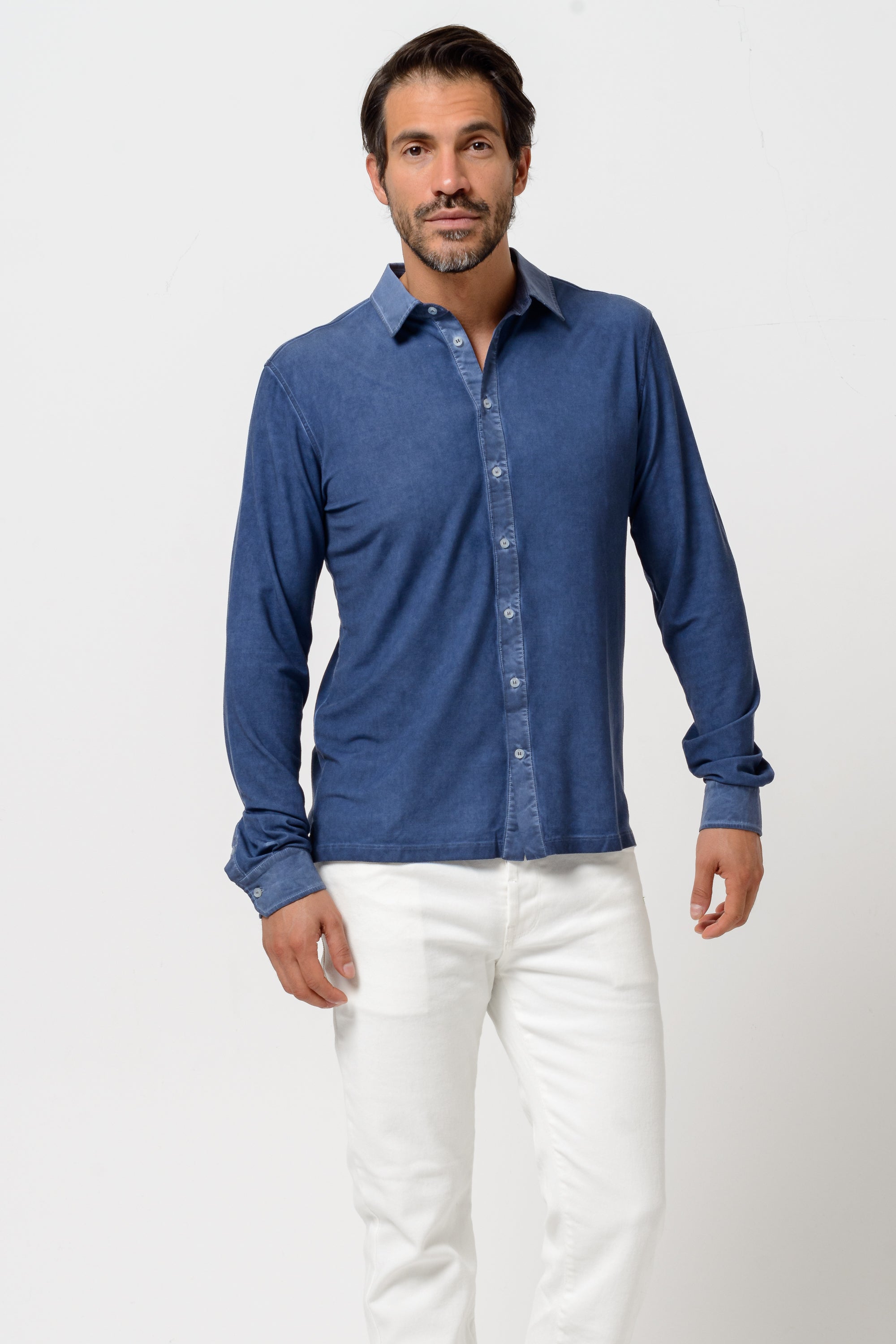 Scott Shirt Slim - Nautico