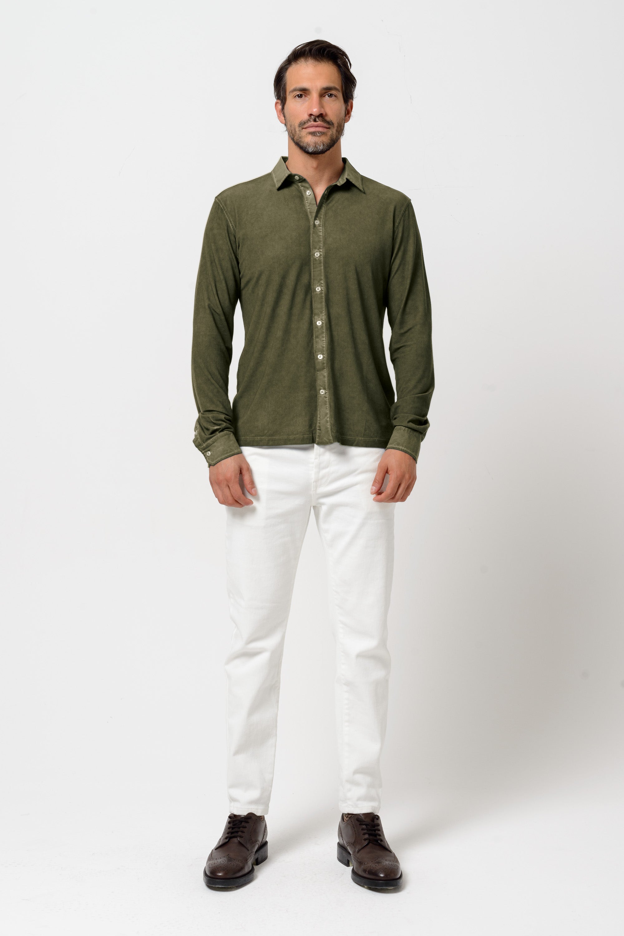 Scott Shirt Slim - Willow