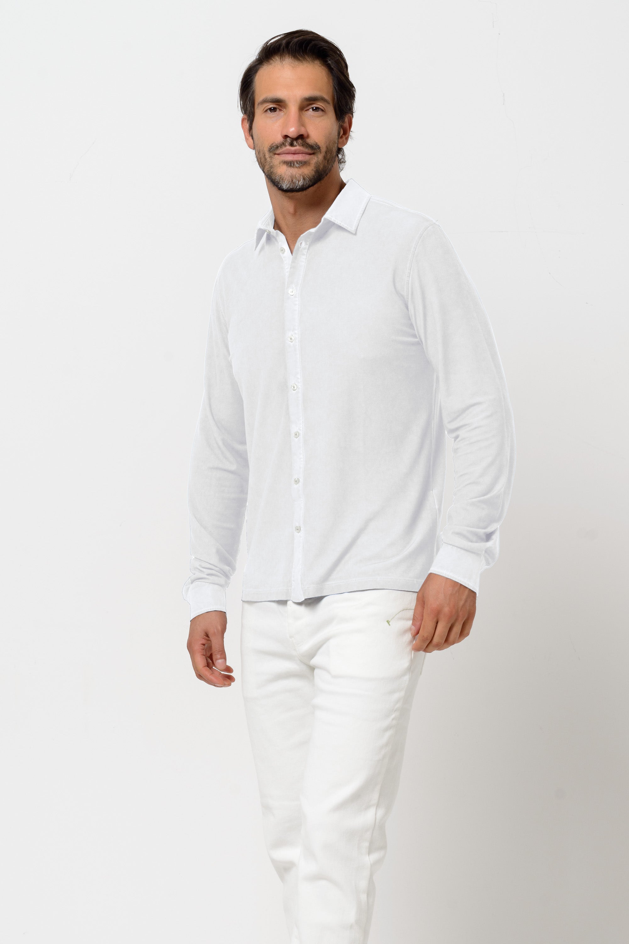 Scott Shirt Slim - White