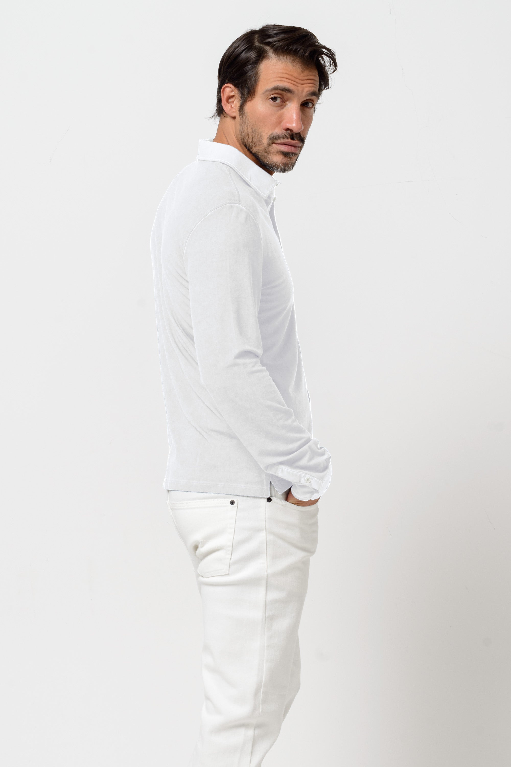 Scott Shirt Slim - White