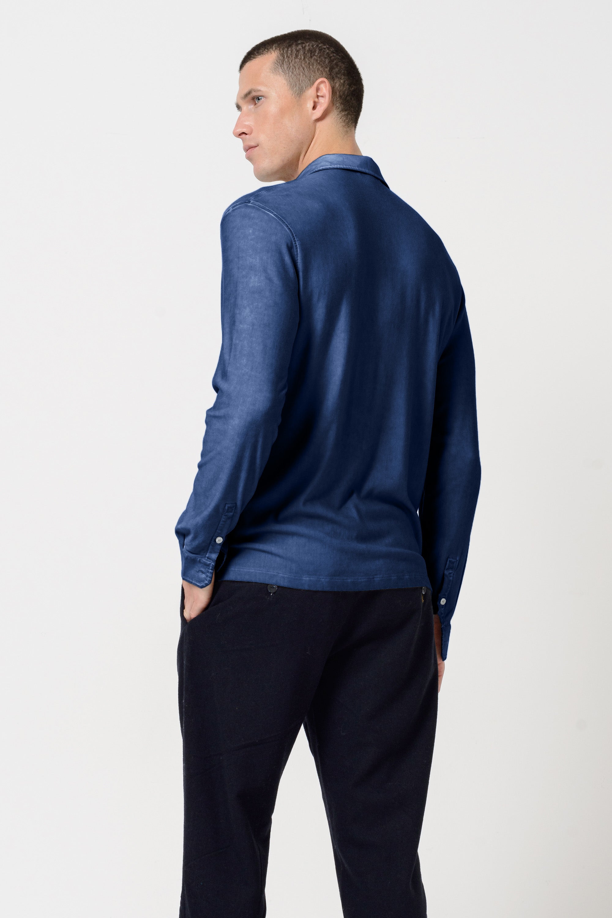 Clint Shirt Slim - Nautico