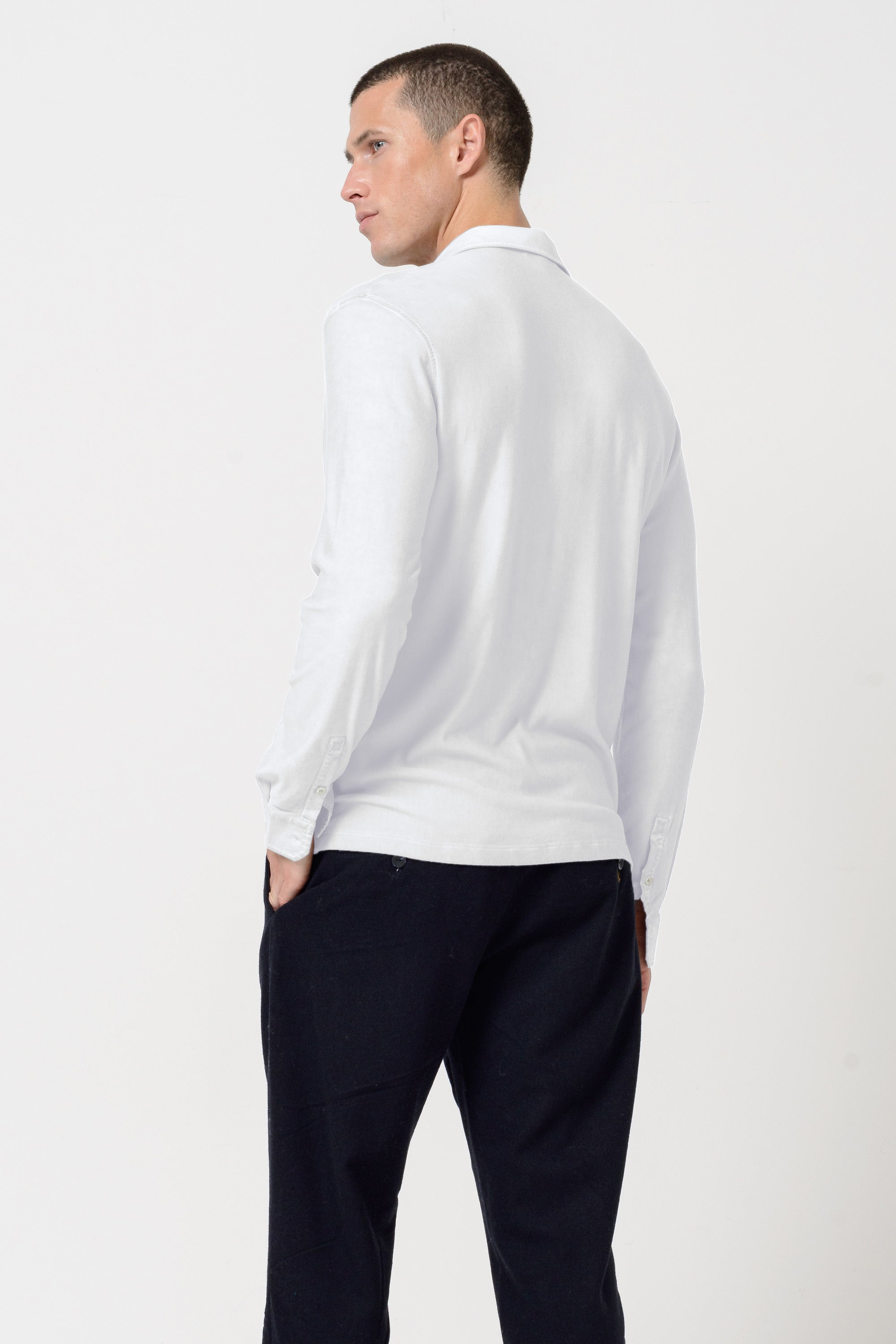 Clint Shirt Slim - White