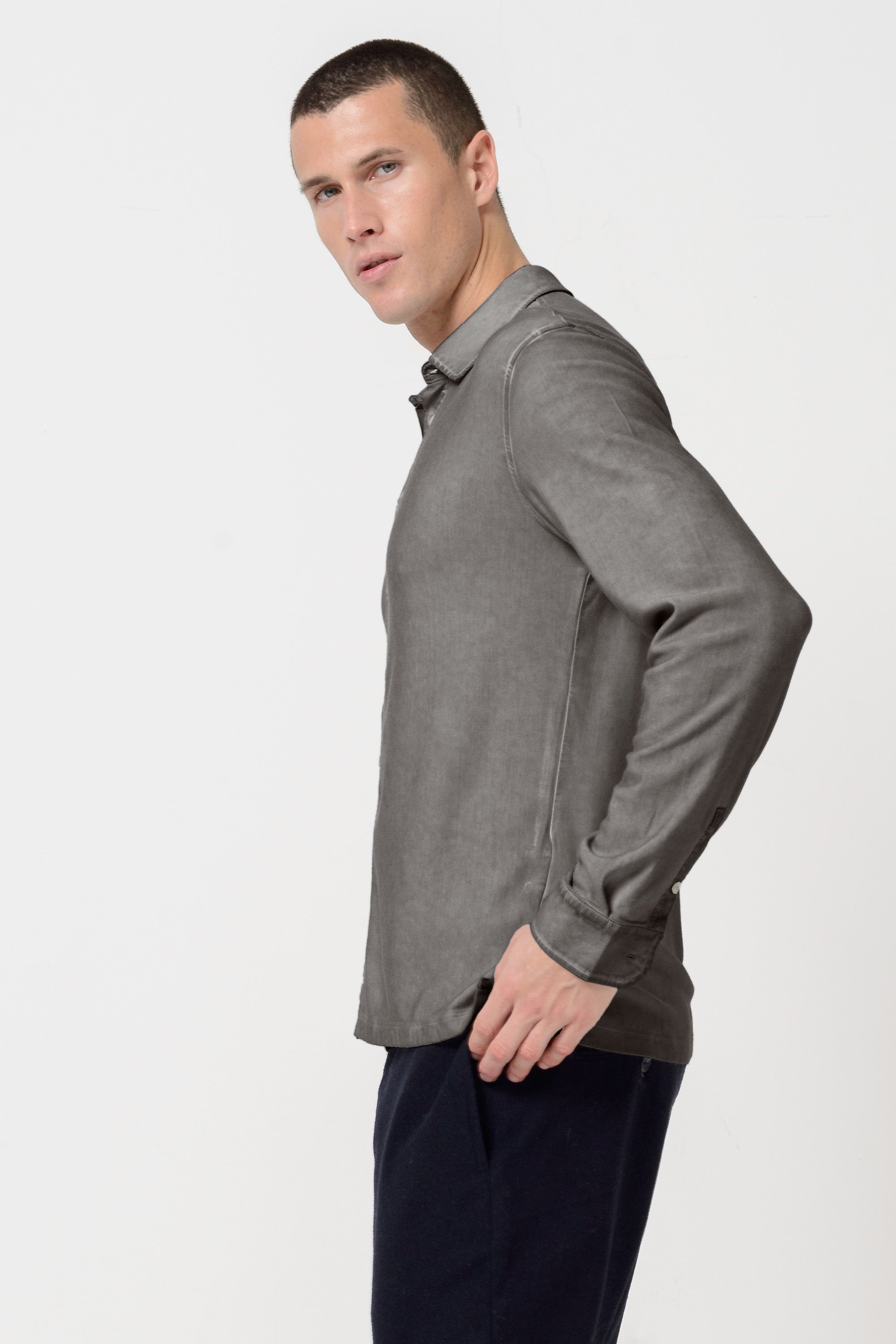 Clint Shirt Slim - Tiburon