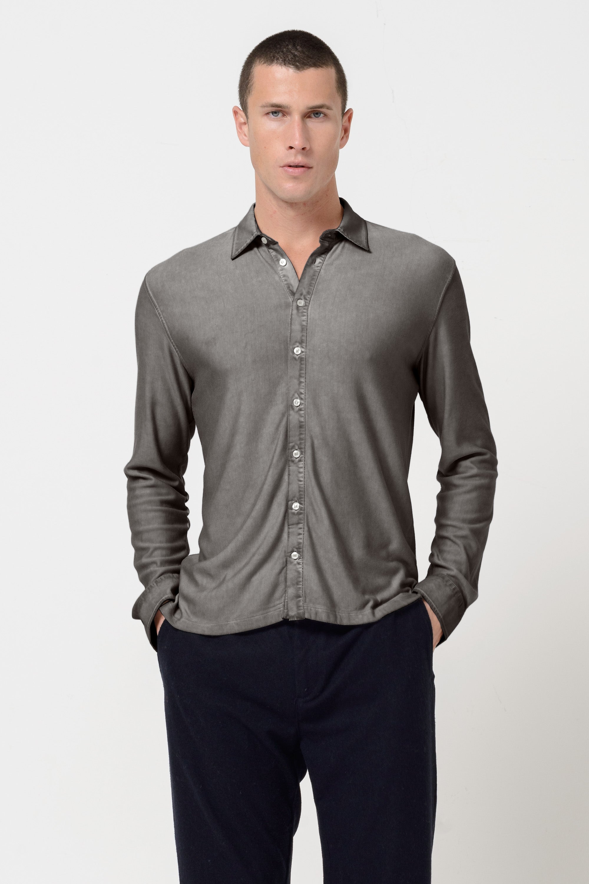 Clint Shirt Slim - Tiburon