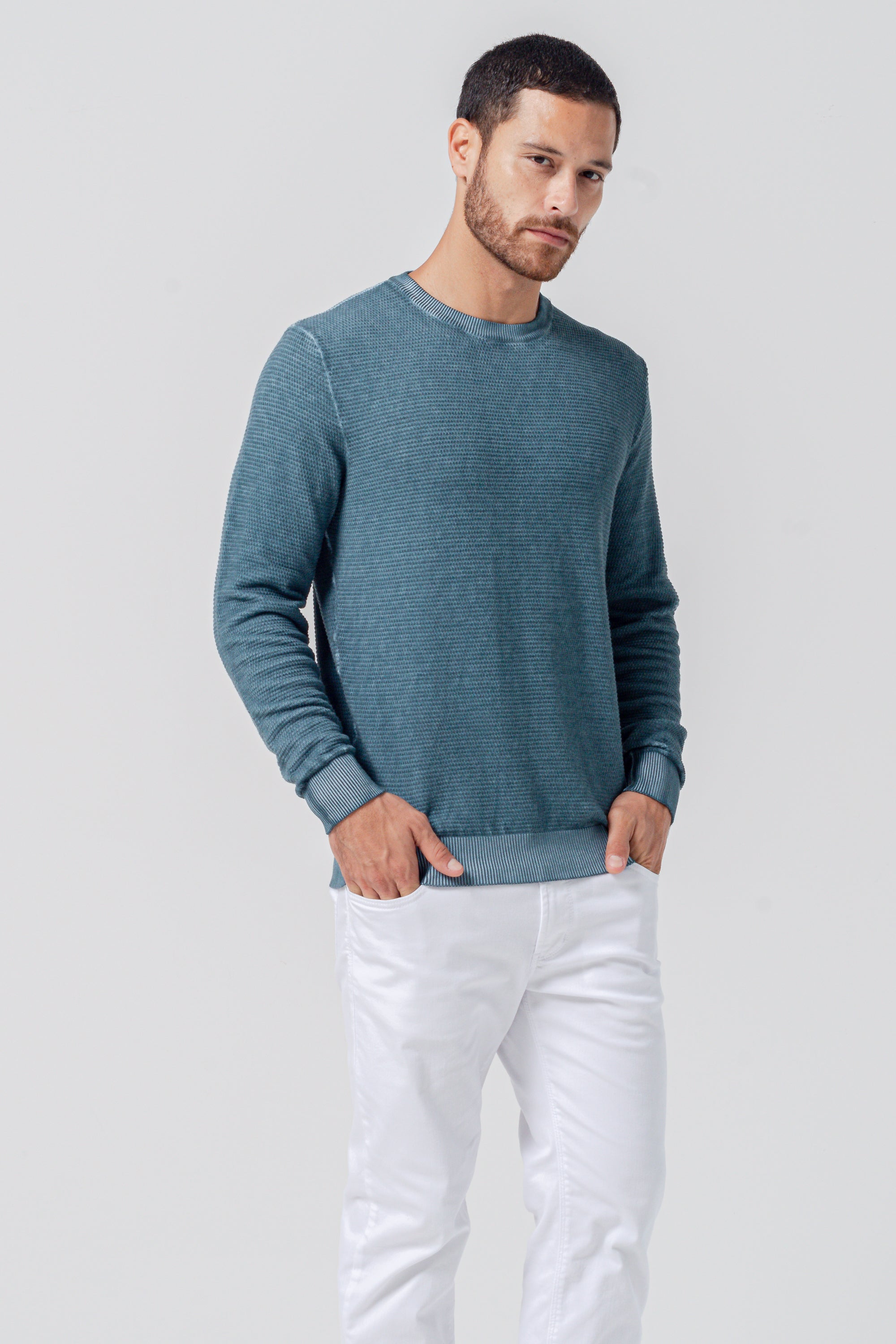 Jazzi Knit Sweater - Marlin