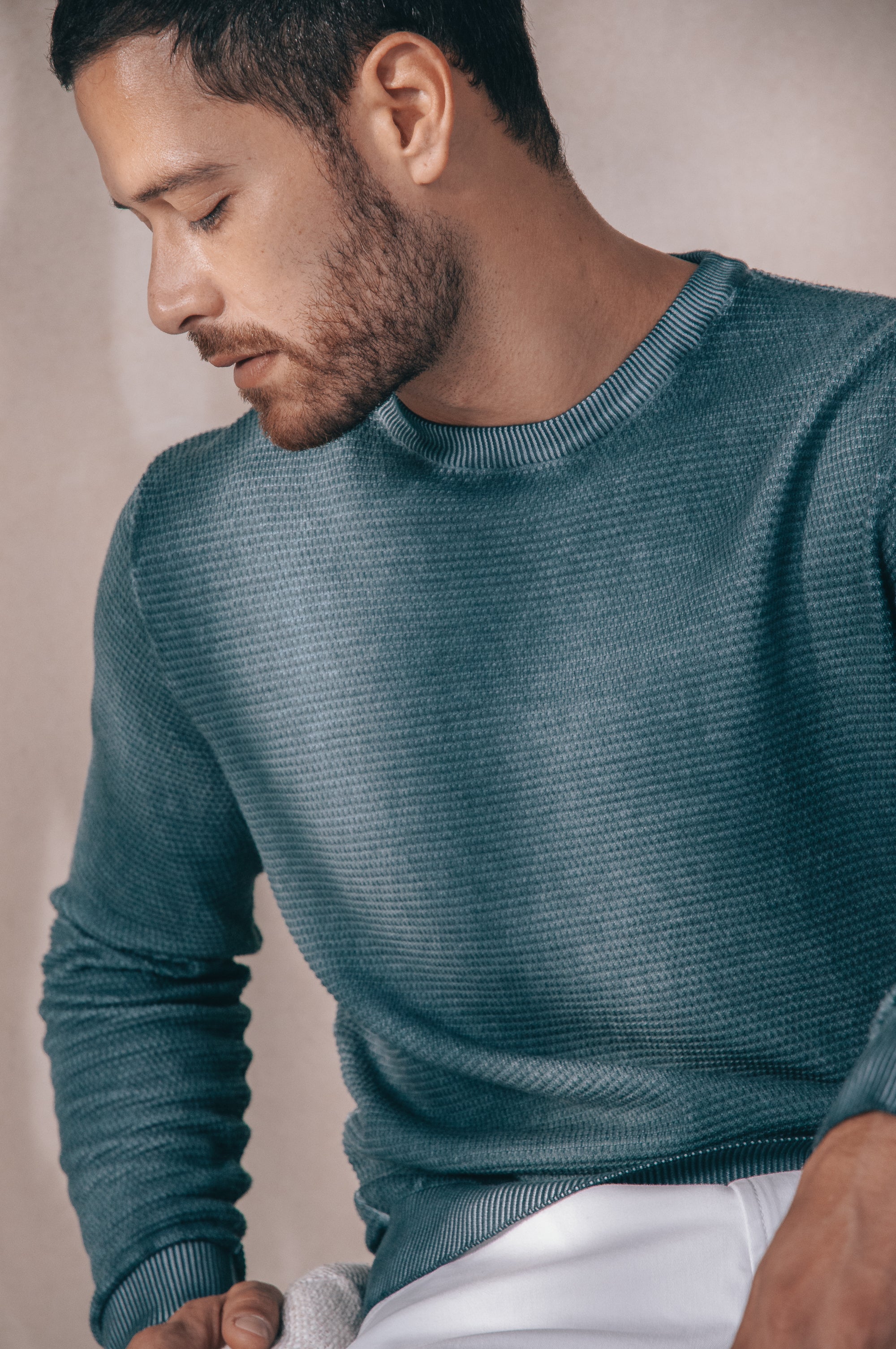Jazzi Knit Sweater - Marlin