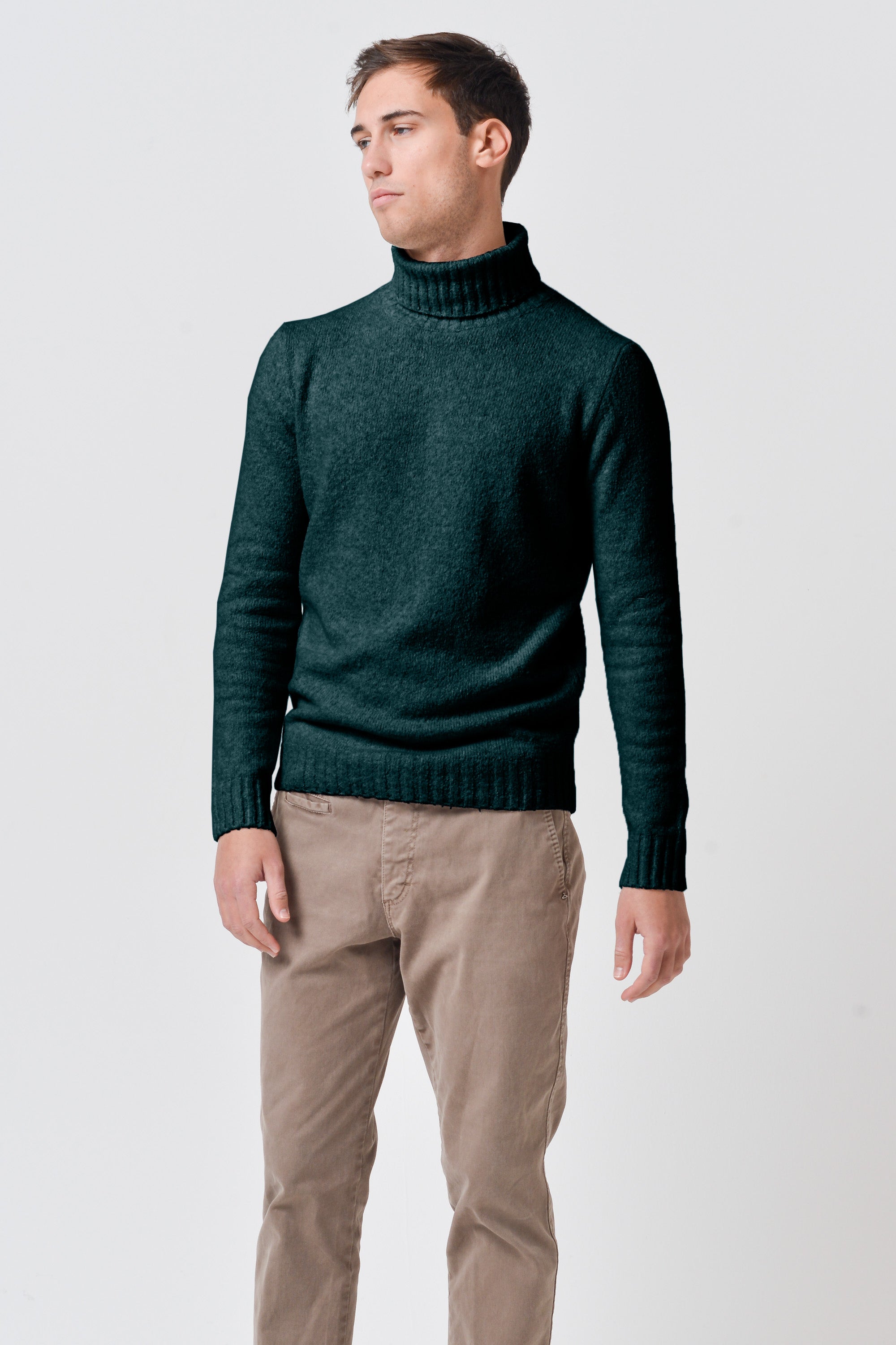 Berg - Chunky Cotton High Neck - British