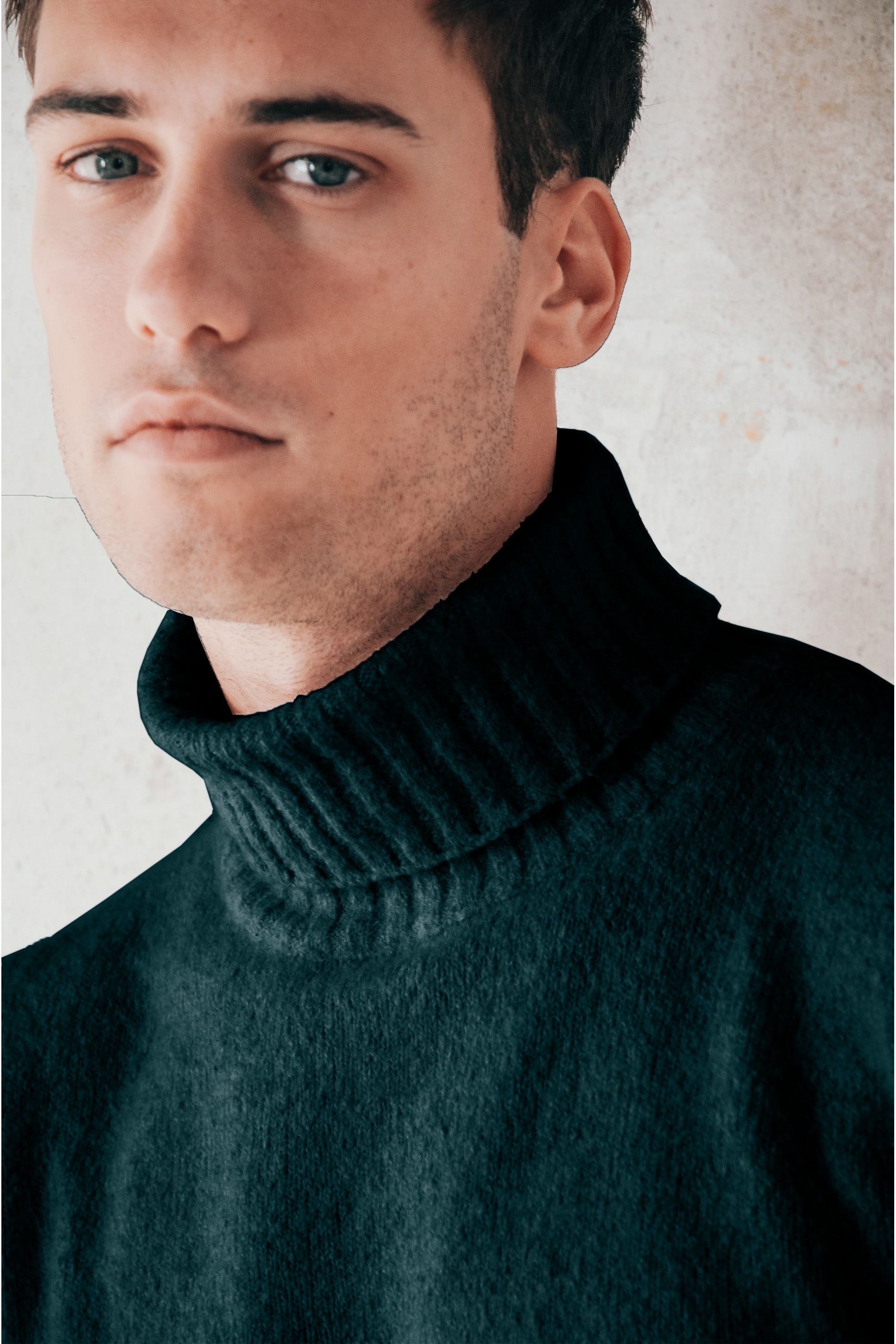 Berg - Chunky Cotton High Neck - British