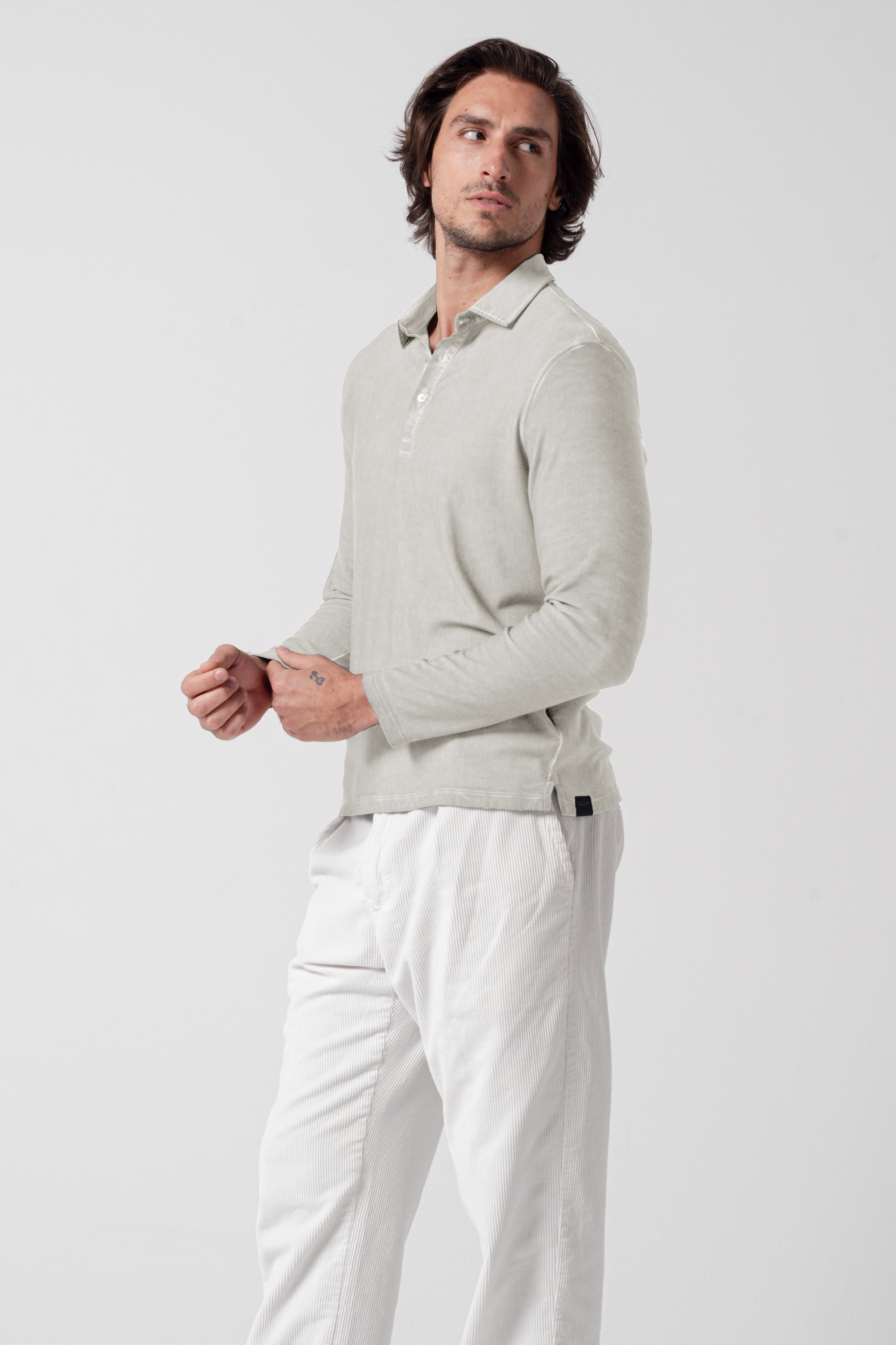 Pitt Polo Shirt - Marmo