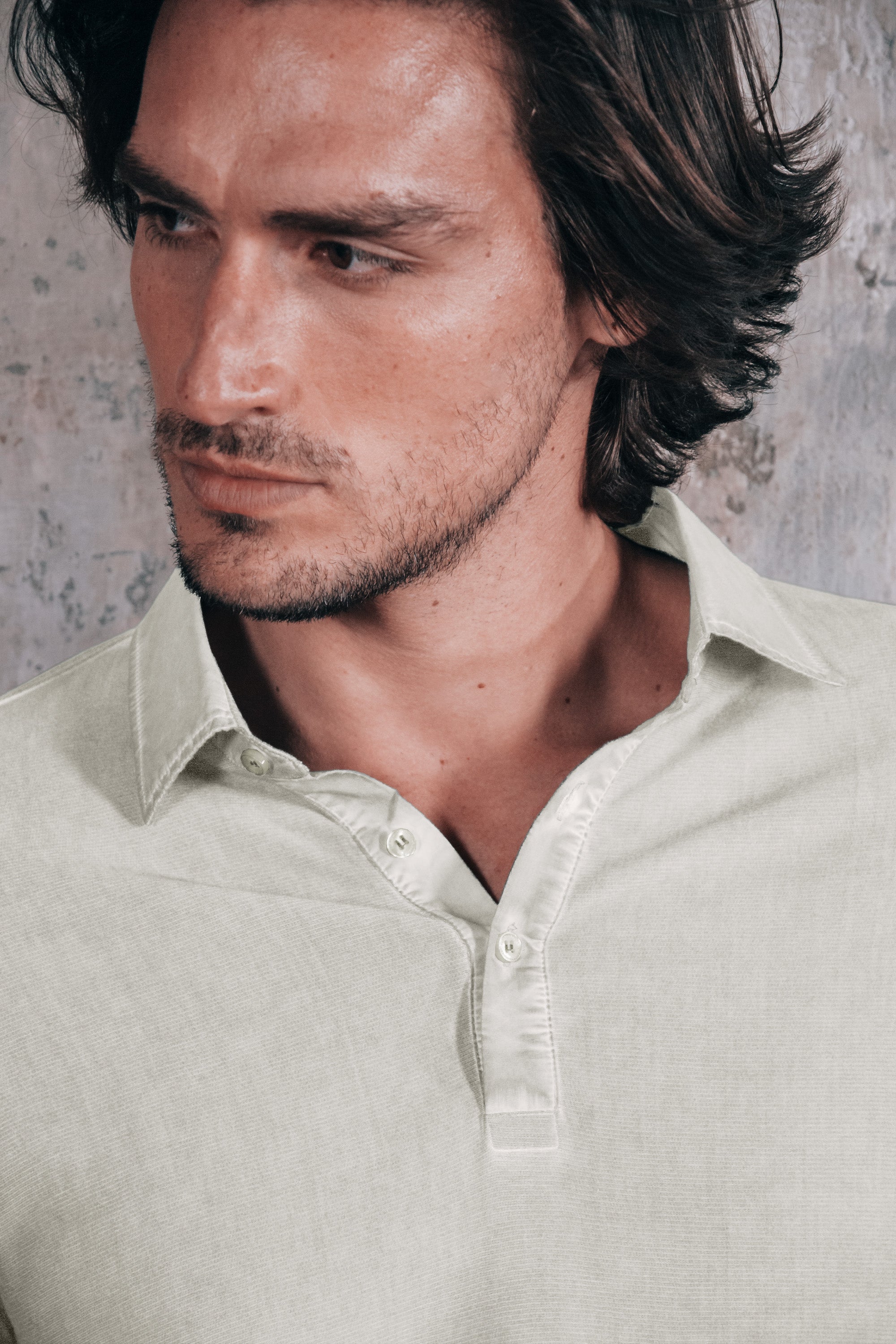 Pitt Polo Shirt - Marmo